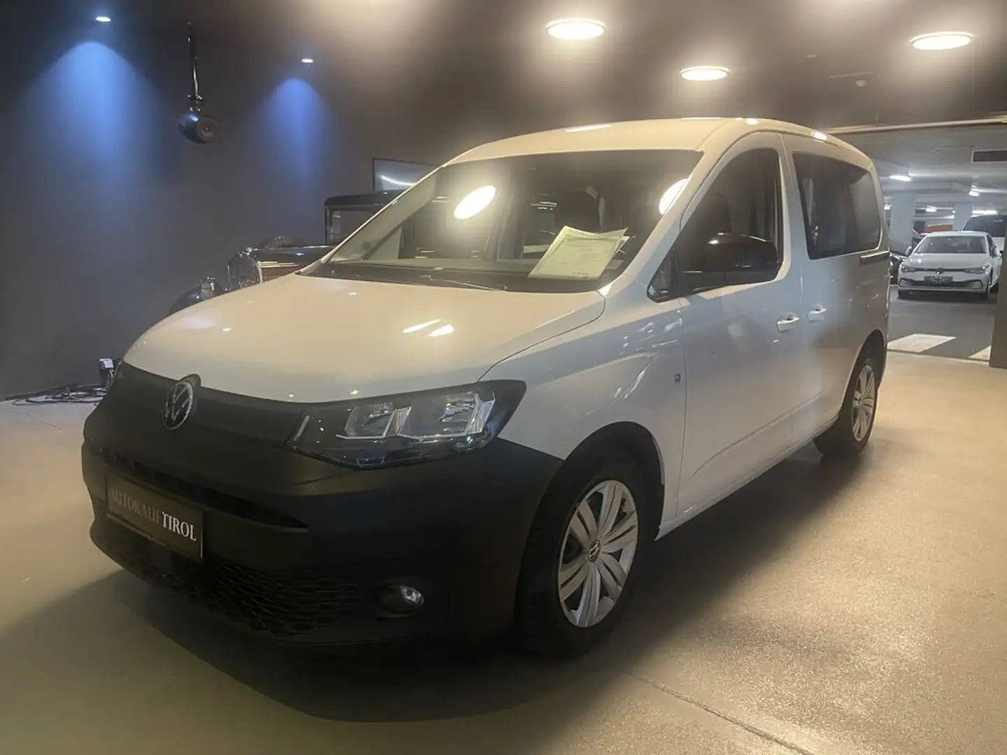 Volkswagen Caddy VW 2.0 TDI 122 PS | 5-SITZER | NAVI | SITZHE Weiß - 1