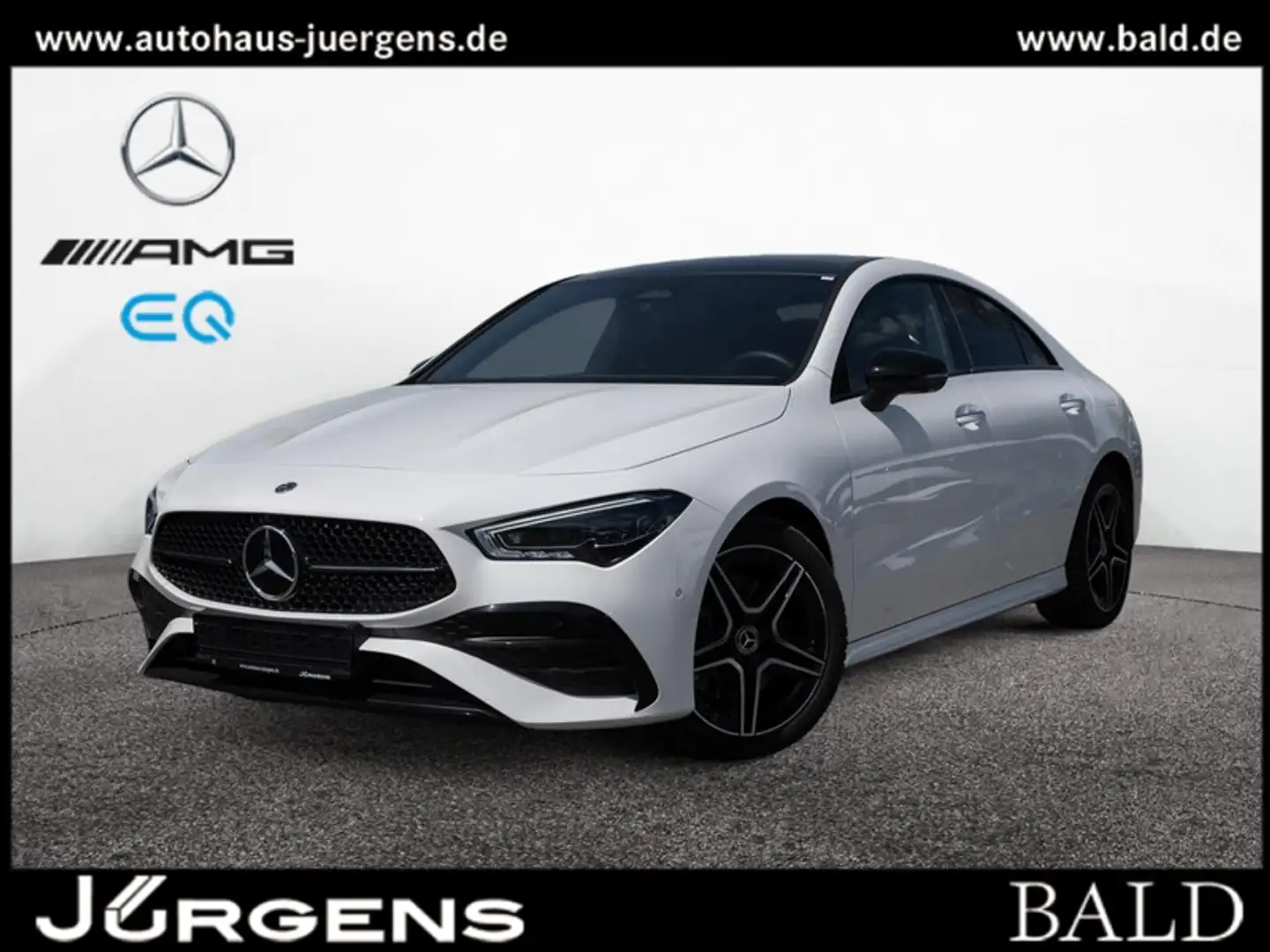 Mercedes-Benz CLA 200 Coupé AMG-Sport/MLB/360/Pano/Burm/Night Blanc - 2