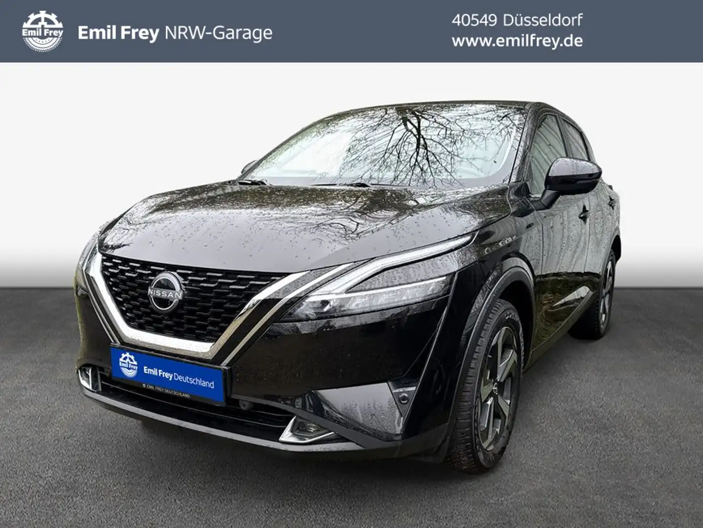 Nissan Qashqai 1.3 DIG-T Xtronic N-Connecta Navi/Winter-P Zwart - 1
