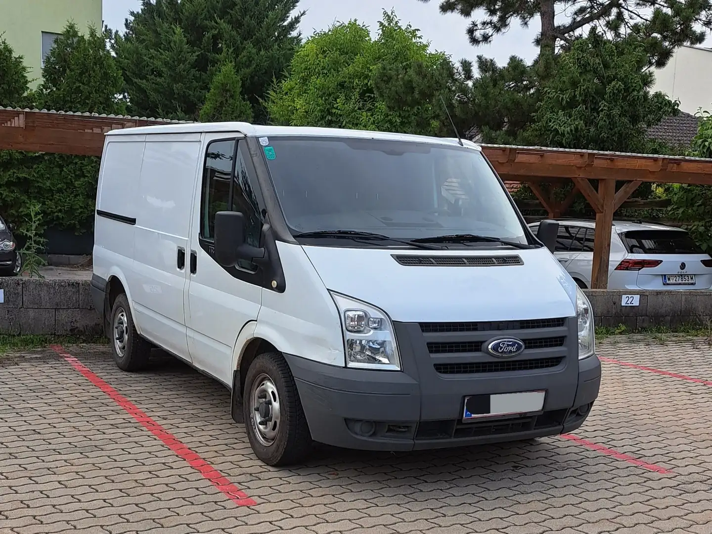 Ford Transit FT 280 K Vario 4.23 2,2 TDCi Weiß - 1