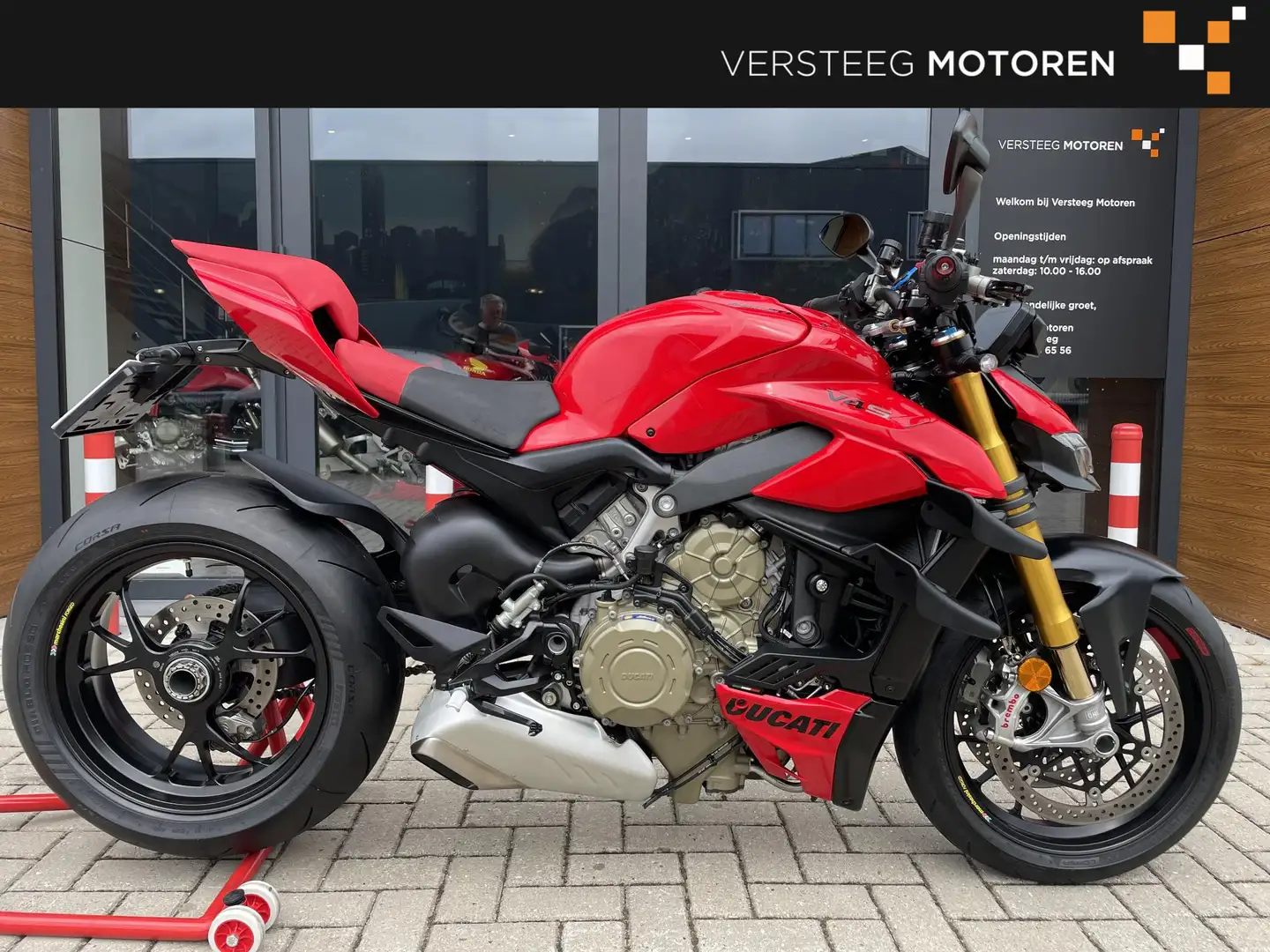 Ducati Streetfighter V4 S #fabrieksgarantie# V4S # ZGAN Rood - 1