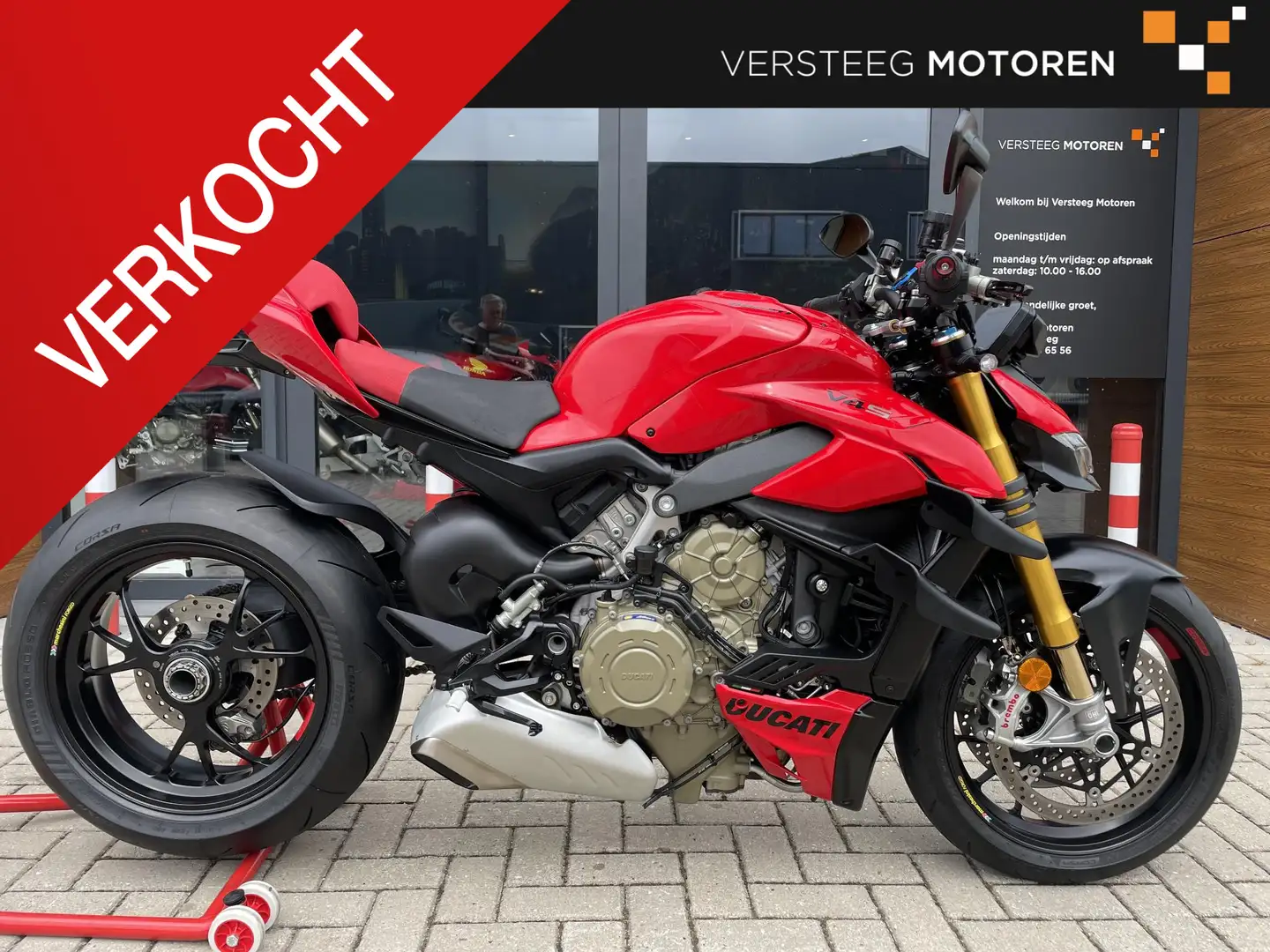 Ducati Streetfighter V4 S #fabrieksgarantie# V4S # ZGAN Rot - 1