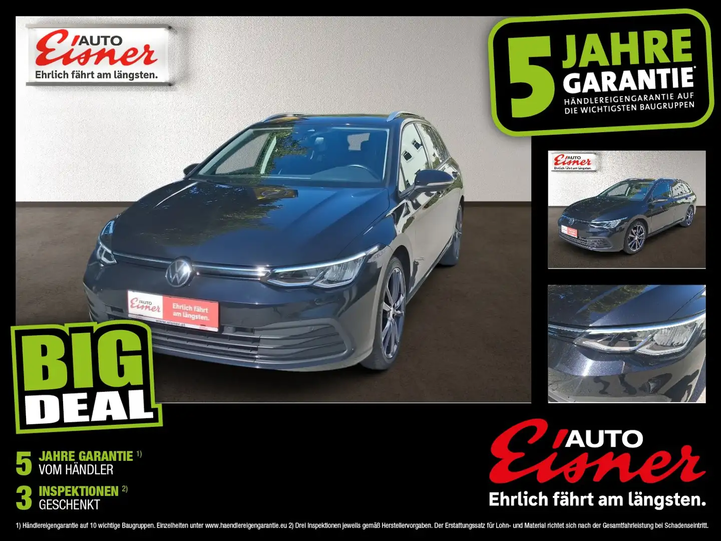 Volkswagen Golf VIII 1.0 TSI LIFE Schwarz - 1