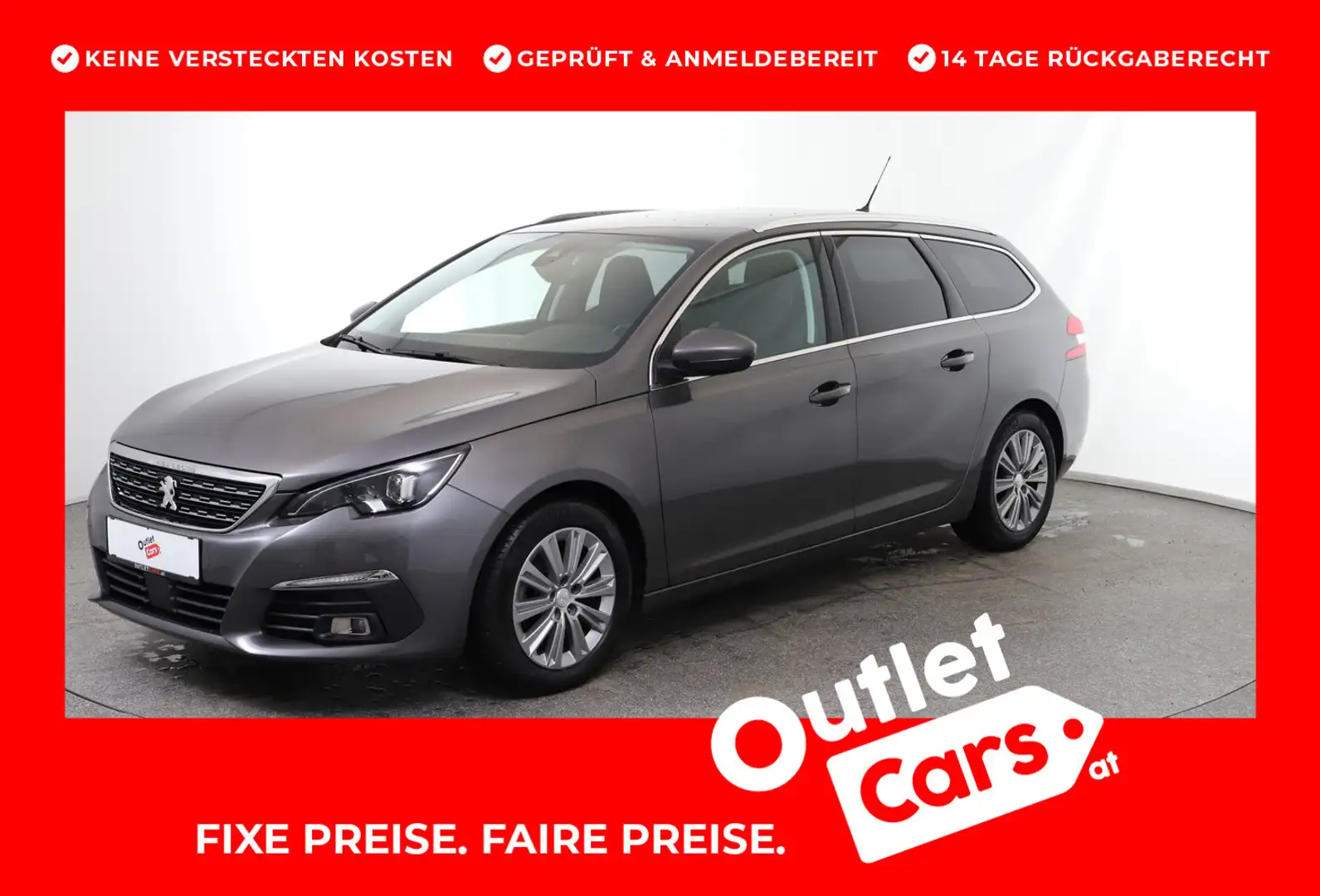 Peugeot 308 SW PureTech 130 S&S EAT8 Allure Pack Grey - 1