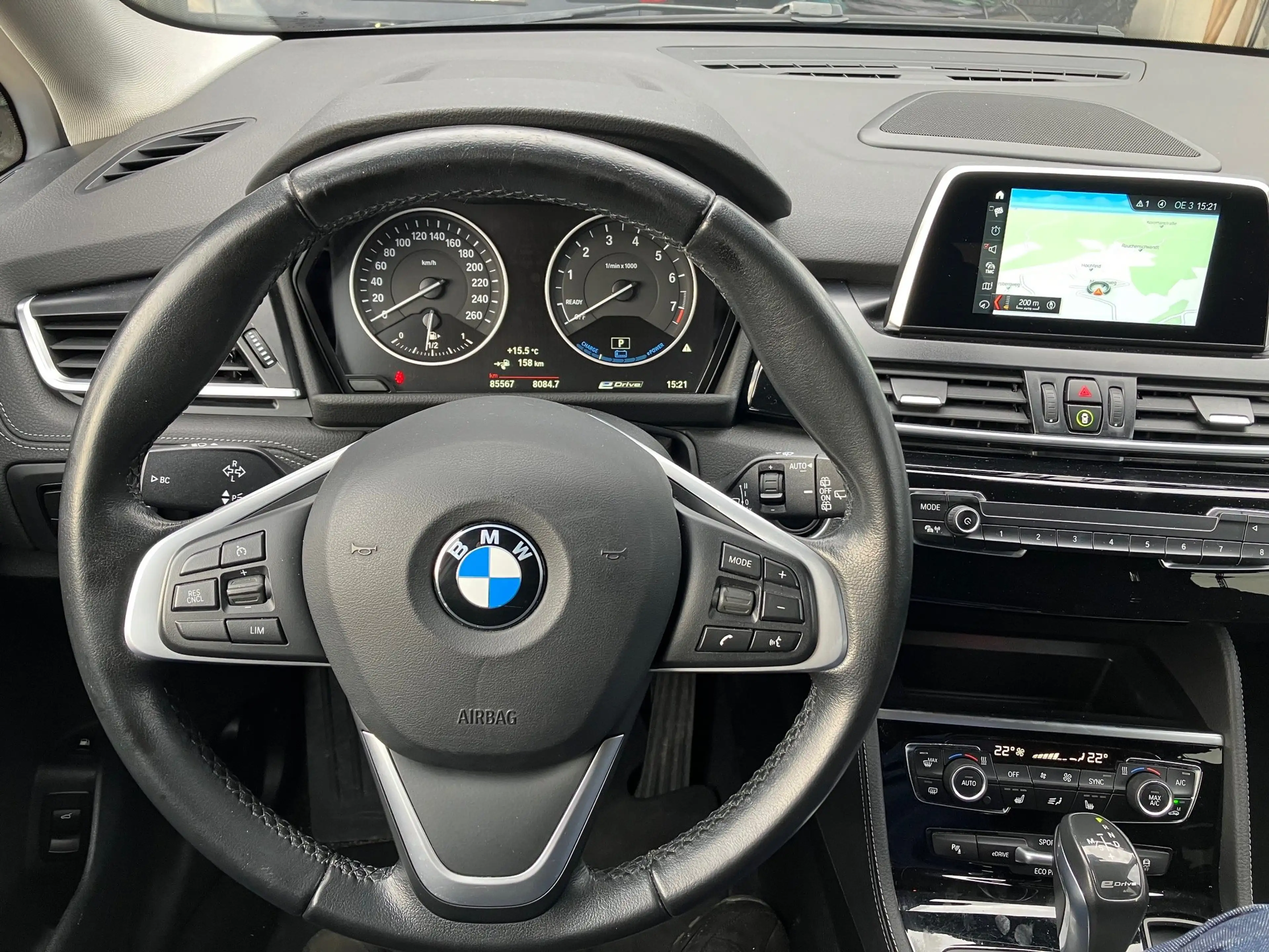 BMW 225 225 xe Sport Line, Aut., Allrad, Navi, Kamera — photo 10