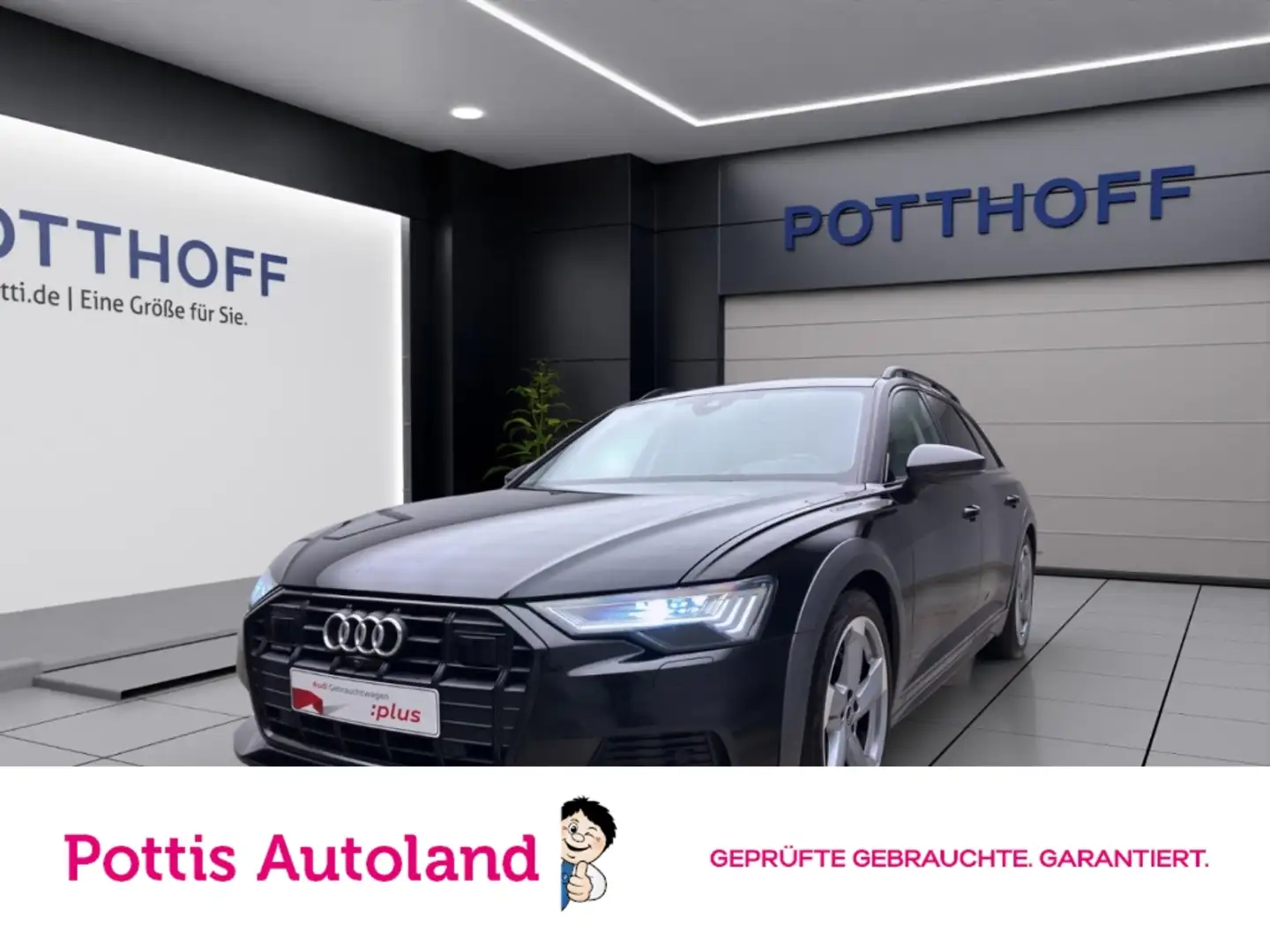 Audi A6 allroad 55 TDI Q STANDHZG PANO MATRIX ACC Schwarz - 1