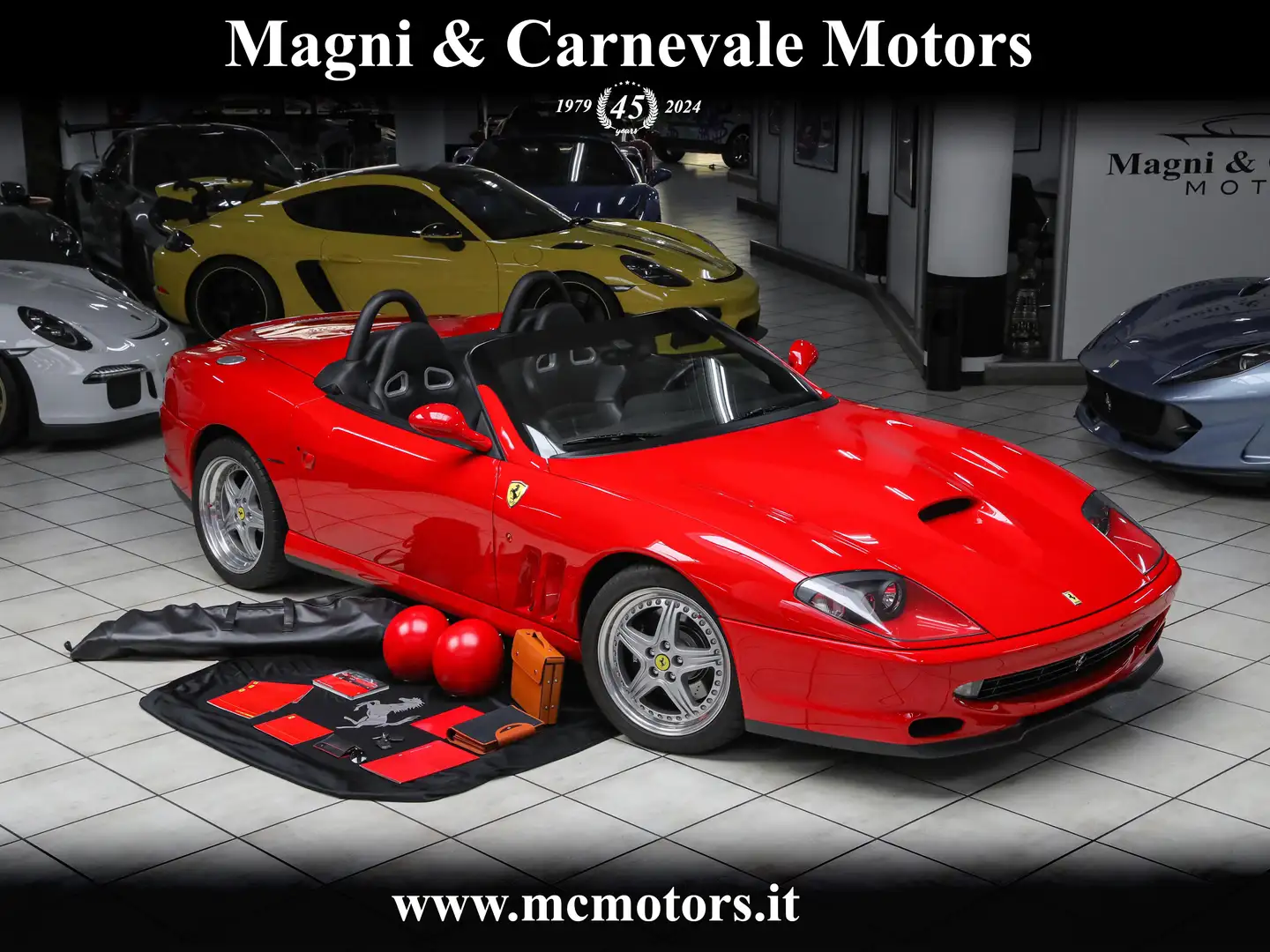 Ferrari 550 BARCHETTA PININFARINA|1 OF 448|"FERRARI CLASSICHE" Rot - 1