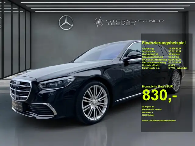 Mercedes-Benz S 580 e Pano 360 digLight HuD Sitzklima AIRMATIC