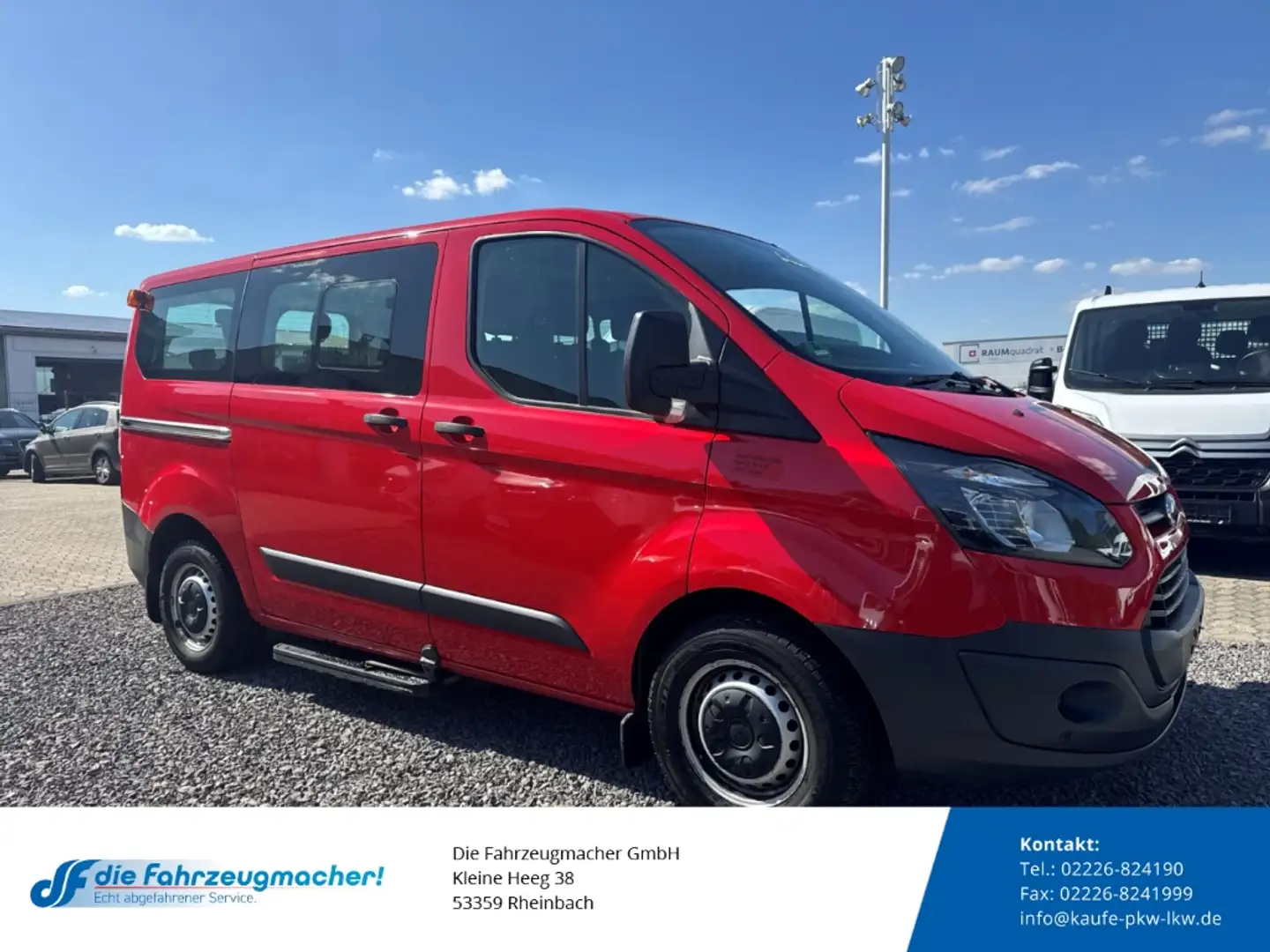 Ford Transit Custom Kombi 300 L1 2.2 TDCi *2256 Rood - 1