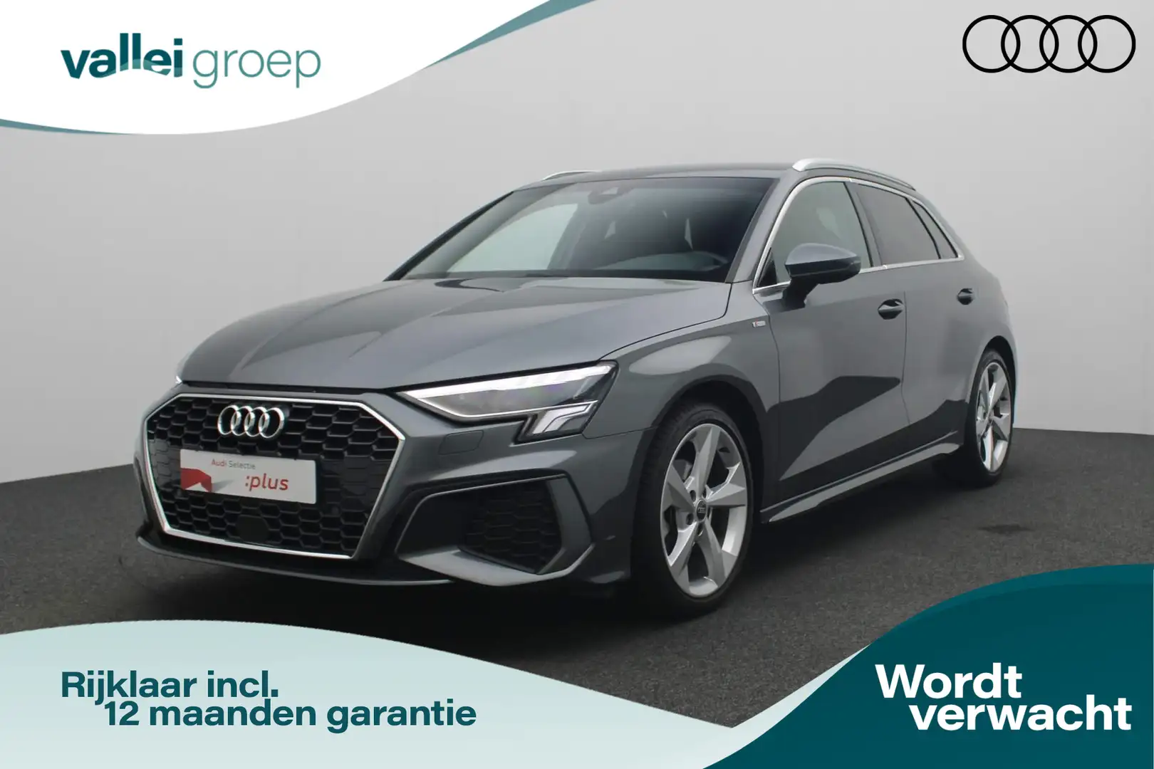 Audi A3 Sportback 35 TFSI 150PK S-tronic Advanced Edition Grijs - 1