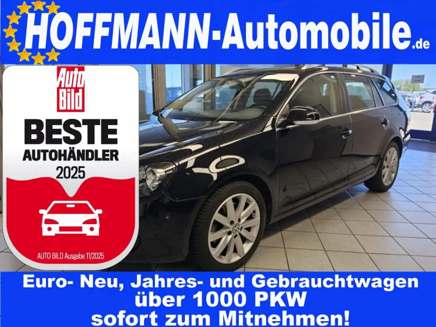 Volkswagen Golf Variant Highline Pano-dach,PDC,Climatr.,AHK Schwarz - 1