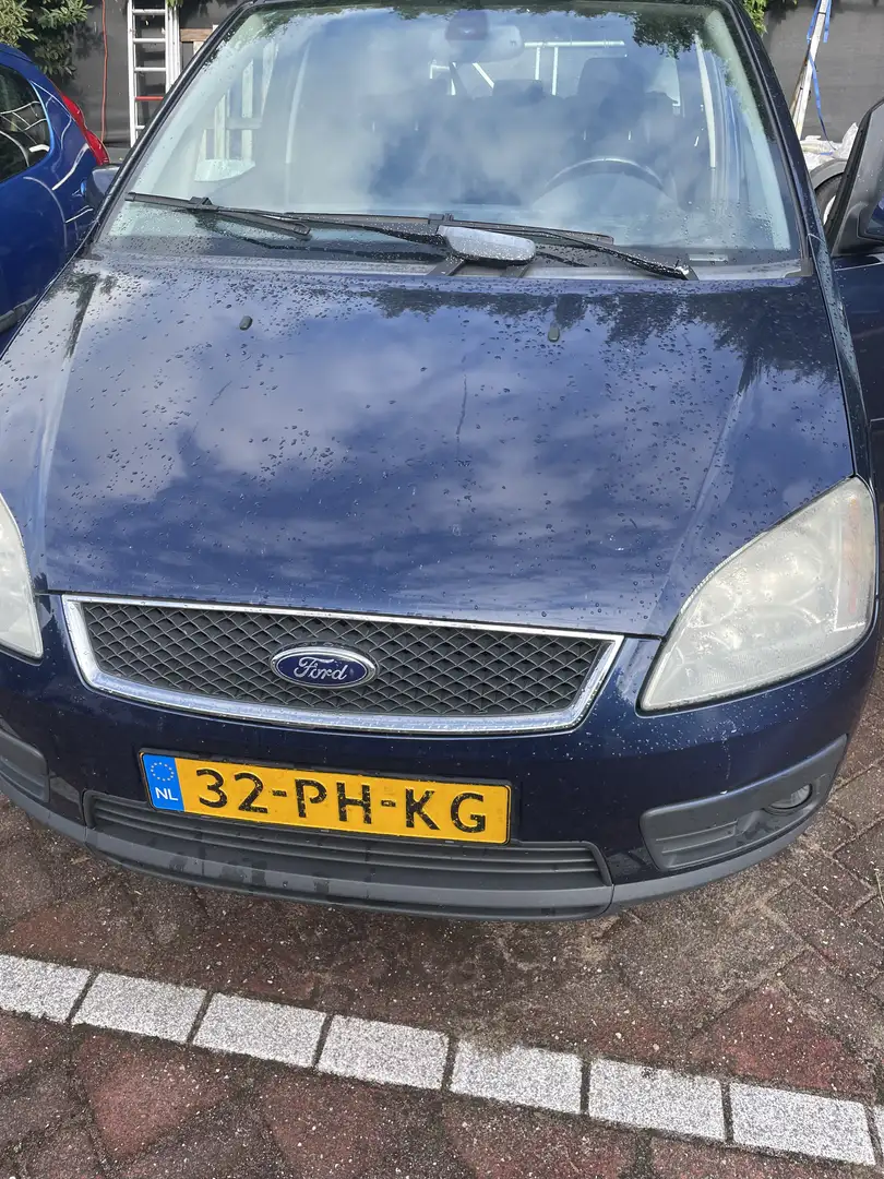 Ford Focus C-Max 1.8-16V Ghia inruiler  meeneemprijs Bleu - 1