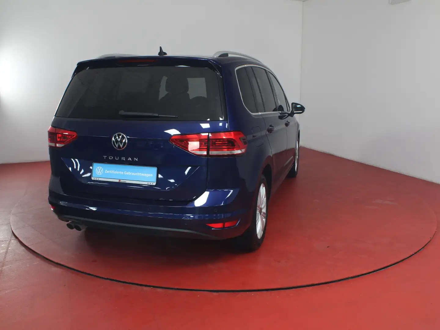 Volkswagen Touran Highline 2.0TDI DSG 297,-ohne Anzahlung 7-Sitzer Blau - 2