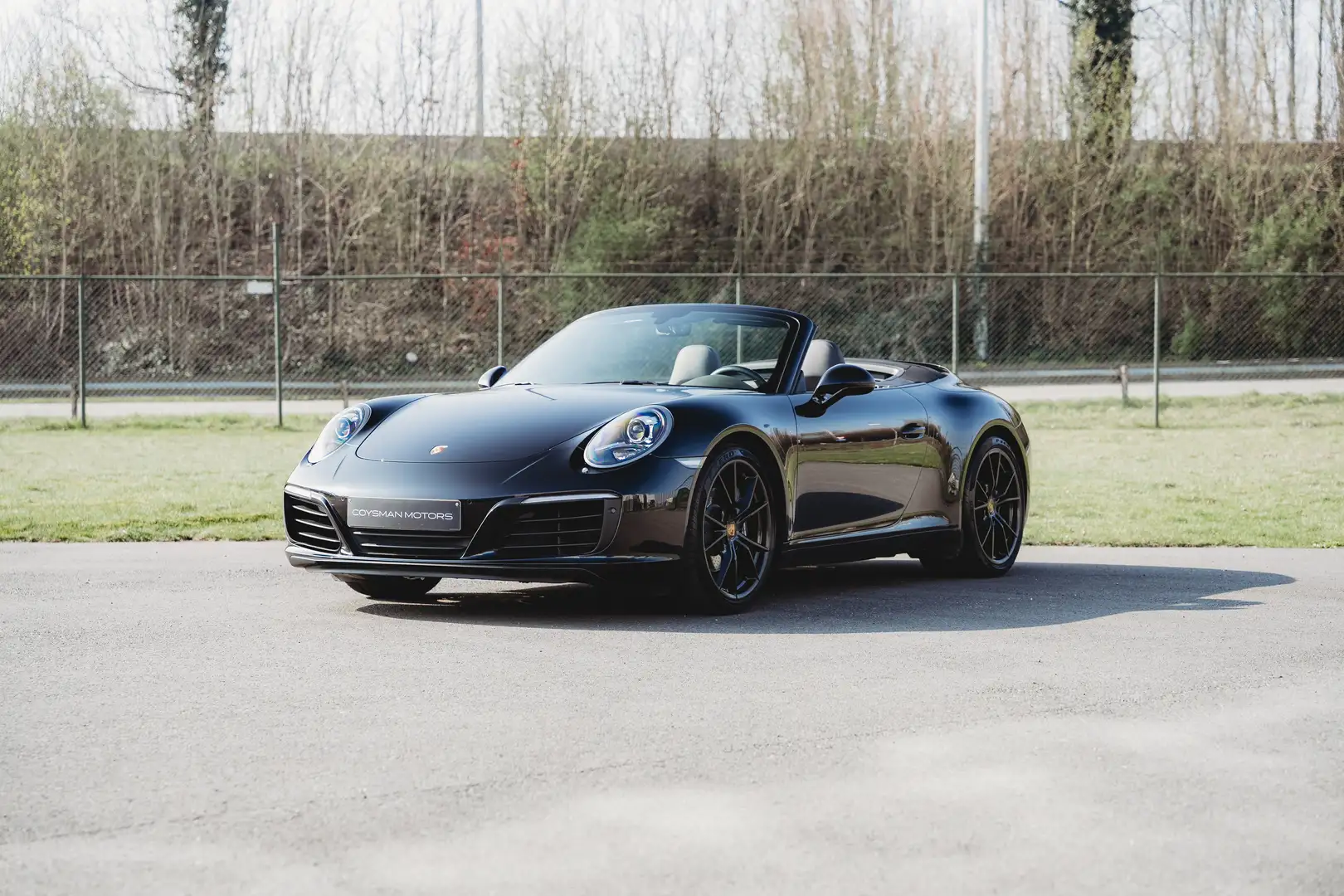 Porsche 991 .2 Cabrio PDK/Sportuitlaat/PASM/Bose/20"/BTW Schwarz - 2