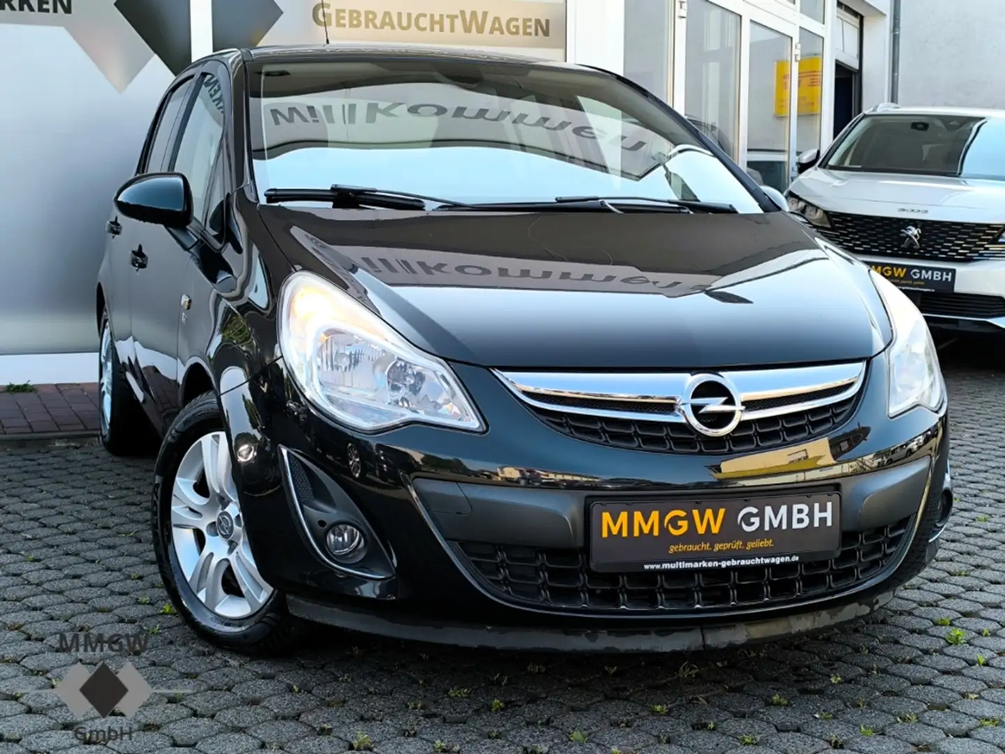Opel Corsa D 150 Jahre Opel 1.4 SHZ/LHZ/Temp/PDC/Regensensor Schwarz - 1