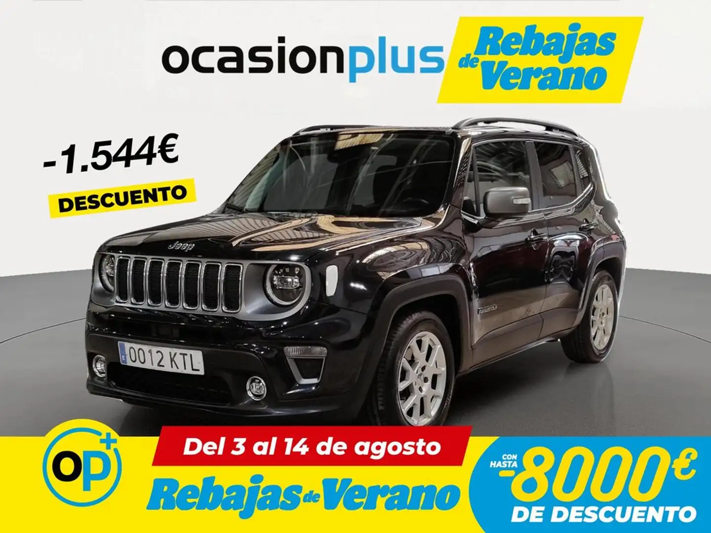Jeep Renegade 1.3 Limited 4x2 DDCT Negro - 1