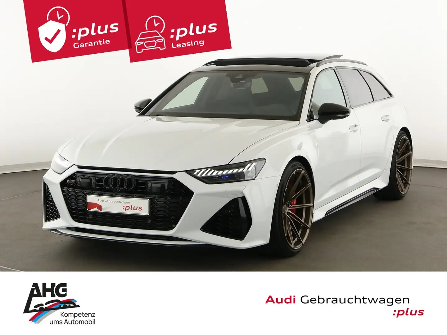 Audi RS6 Audi RS 6 Avant 4.0 TFSI quattro tiptronic Weiß - 1