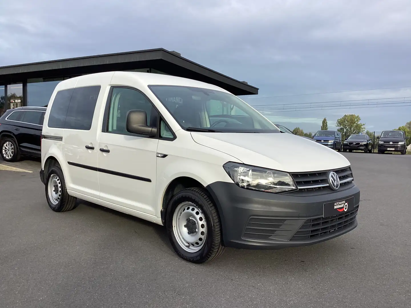Volkswagen Caddy Caddy 2.0 TDI Van/1eig/82000km/nav/airco/garantie Blanc - 1