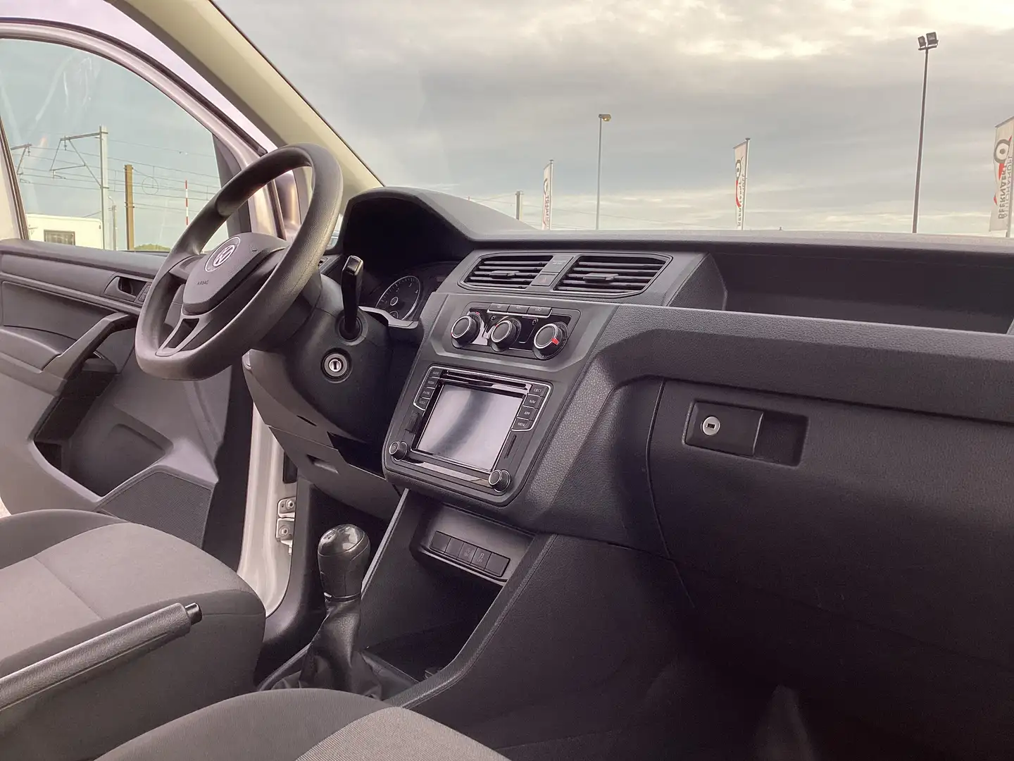 Volkswagen Caddy Caddy 2.0 TDI Van/1eig/82000km/nav/airco/garantie Blanc - 2