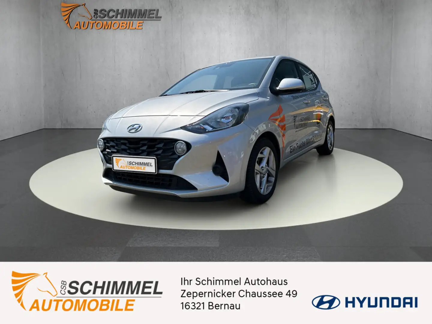 Hyundai i10 New TREND MJ21 1,2 l SHZ KAMERA NAVI Silber - 1