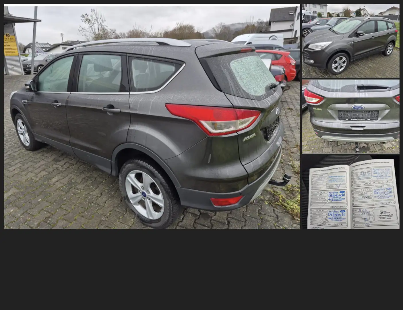 Ford Kuga D 4x4 Autom.AHK  Sync Edition Gris - 1