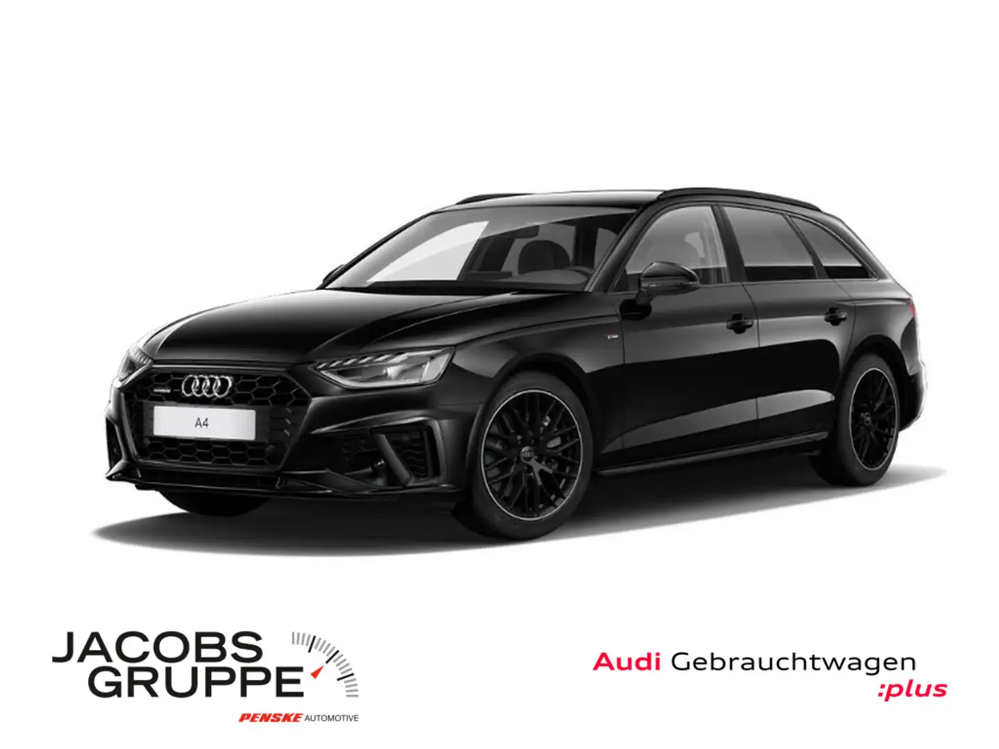Audi A4 Avant 45 TFSI quattro S line B&O*Matrix*AHK * Schwarz - 1