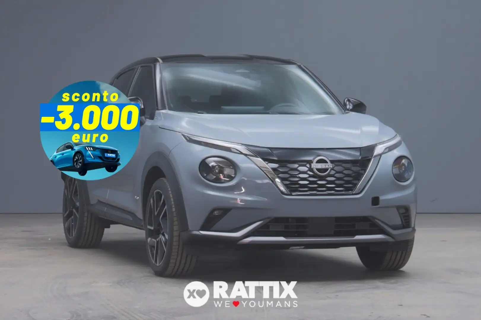 Nissan Juke 1.6 HEV N-Design Gri - 1