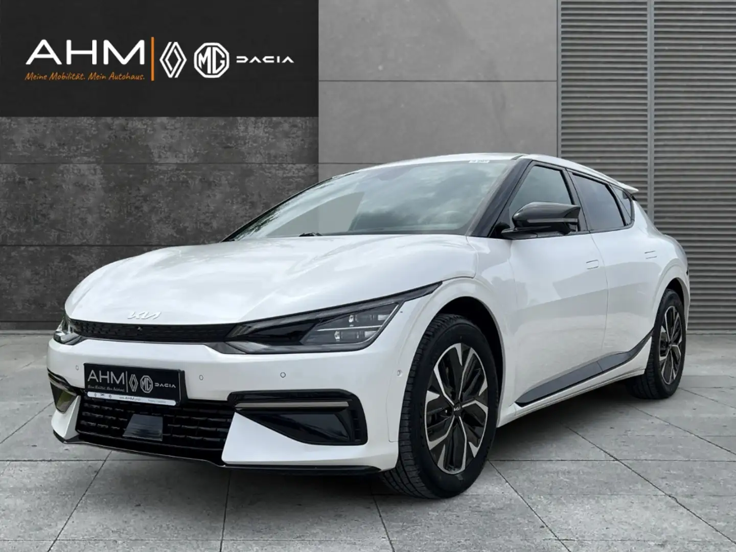 Kia EV6 GT-Line 77 kW Wärmepumpe AHK Assistenz-P. plus Bílá - 1