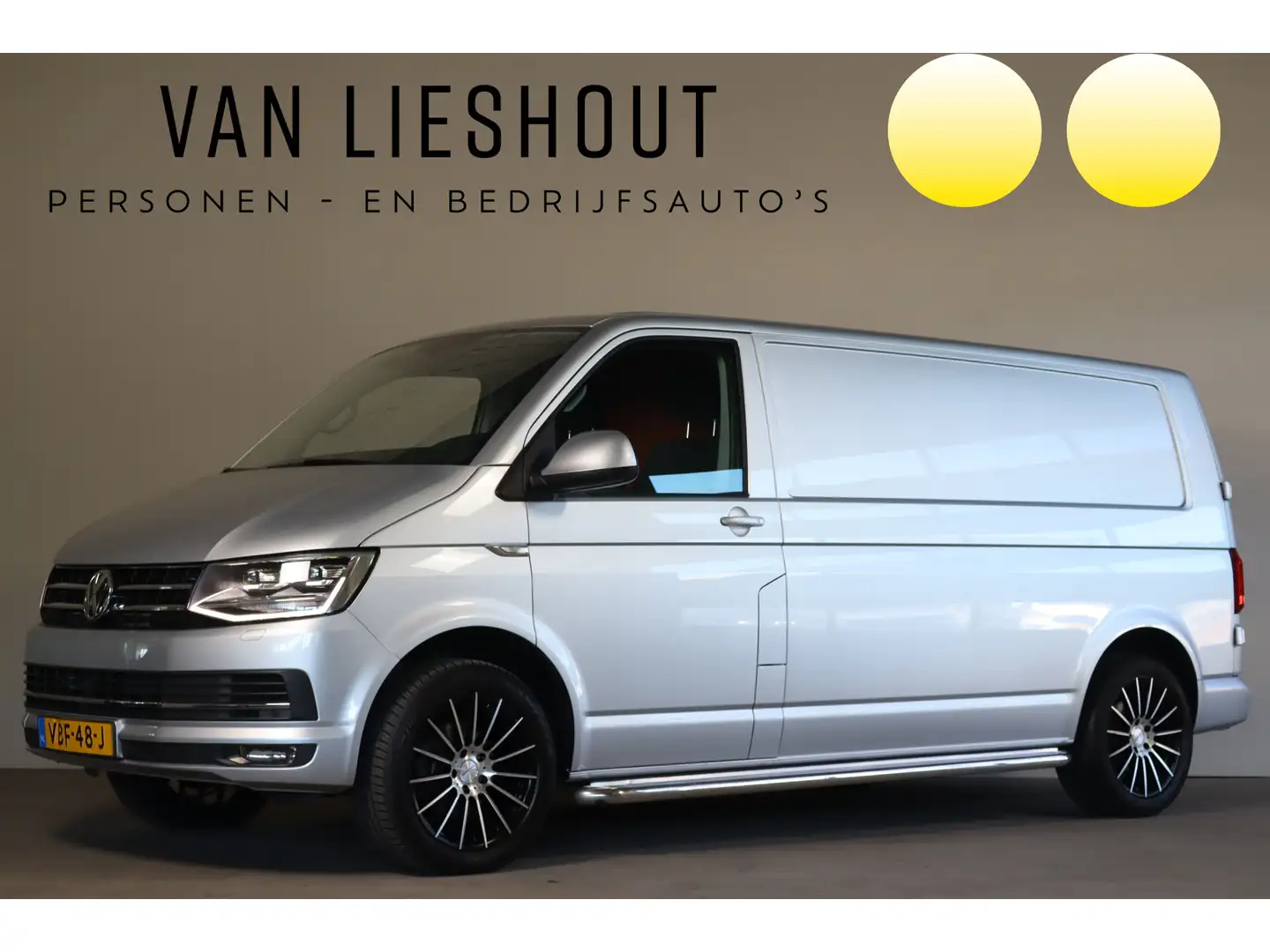 Volkswagen T6 Transporter 2.0 TDI L2H1 Comfortline Plus NL-Auto!! Adap.Cruis Silver - 1