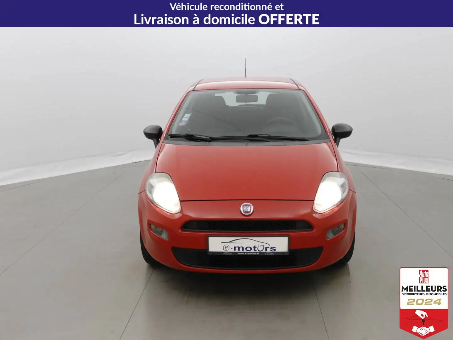Fiat Punto PUNTO 1.2 69 CH - EASY Rouge - 2