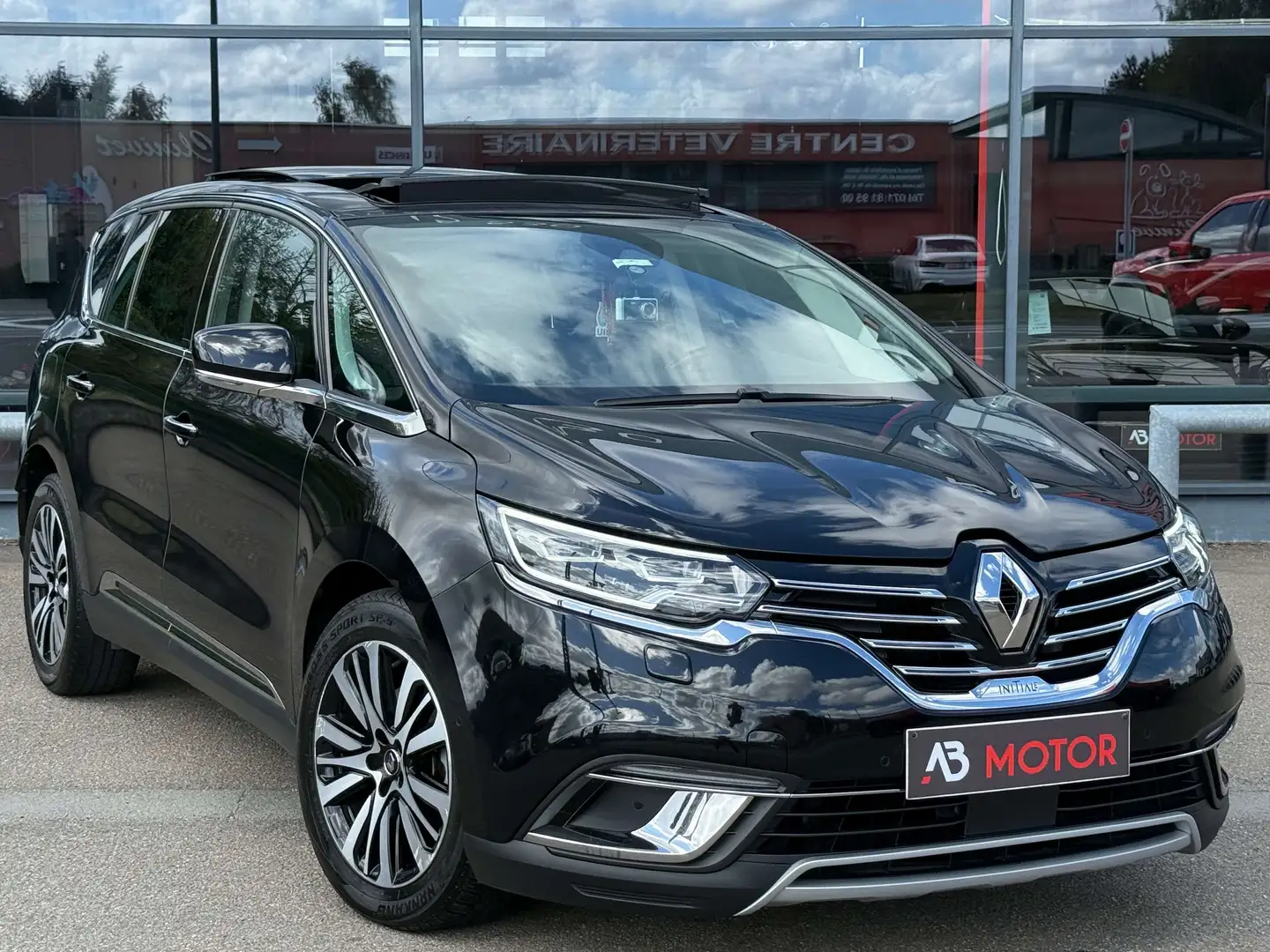 Renault Espace 2.0dCi Initiale Paris TVAC 200CV 7PL PANO ACC FULL Noir - 1