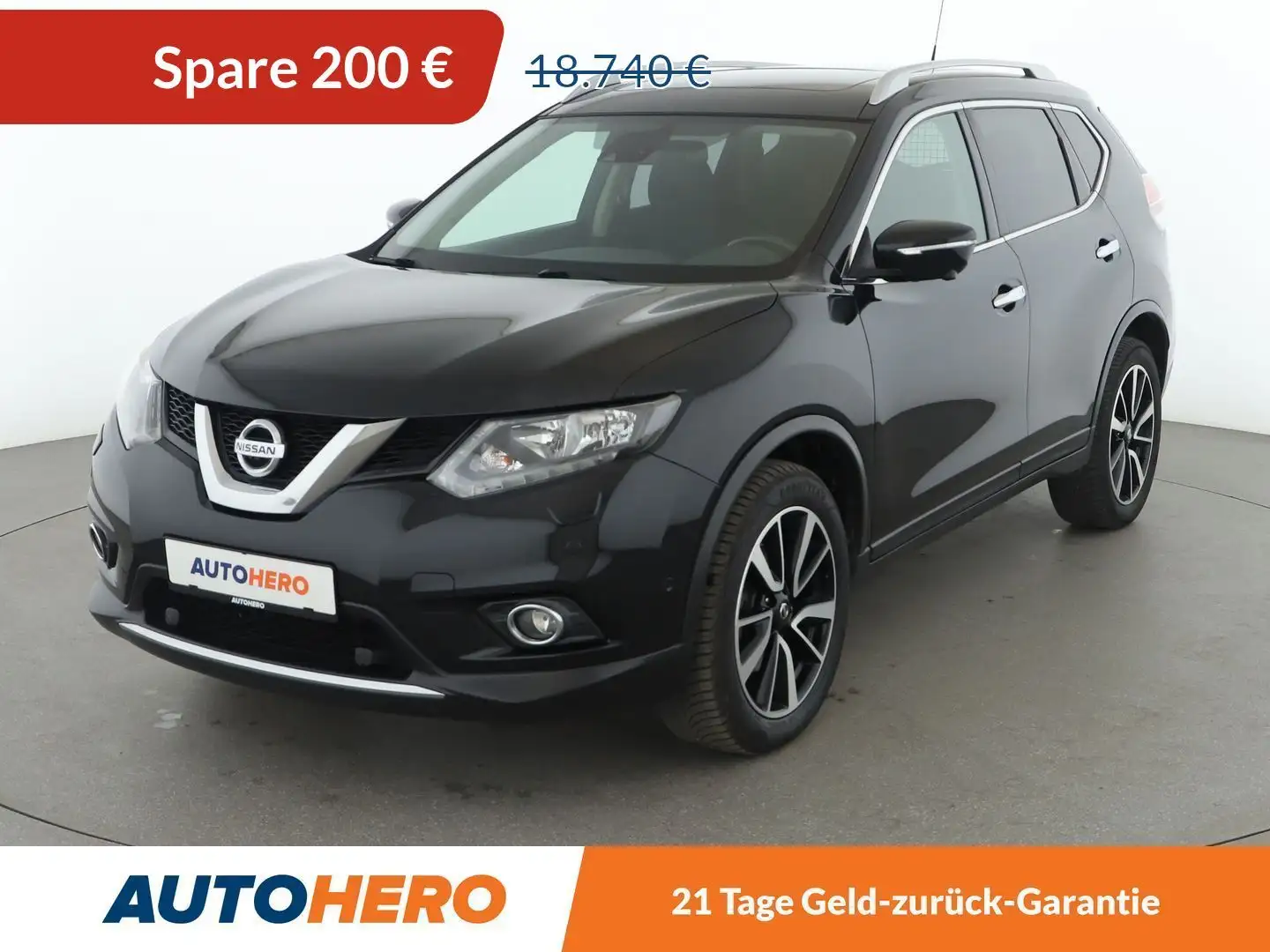 Nissan X-Trail 2.0 dCi N-Vision 4x4 Aut.*NAVI*360CAM*SHZ*TEMPO* Schwarz - 1