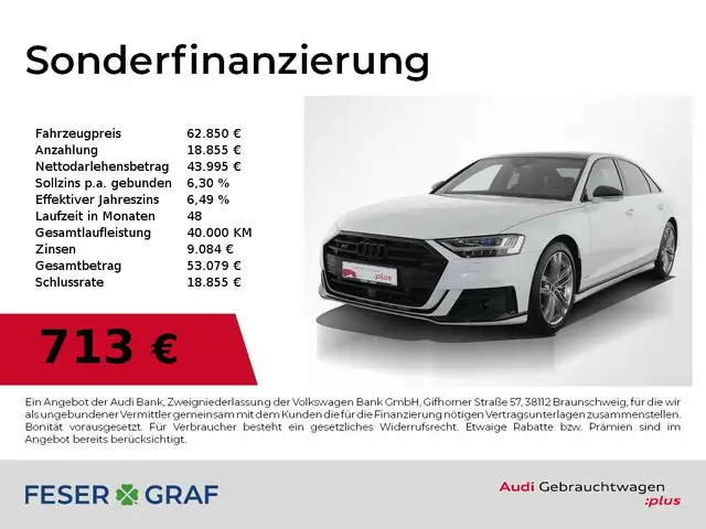 Audi S8 Pano,Standhzg,Kameras,B&OAdv,HDMatrix