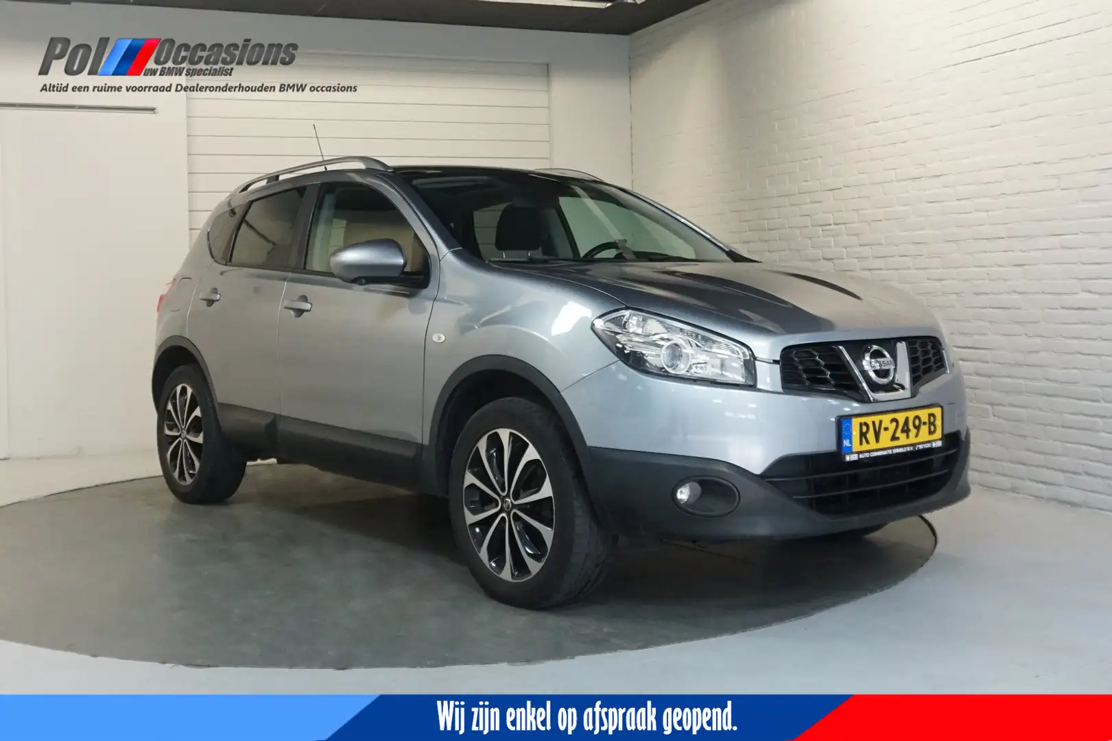 Nissan Qashqai 2.0 Tekna Automaat | Panorama | Navigatie | 360Cam Gris - 1