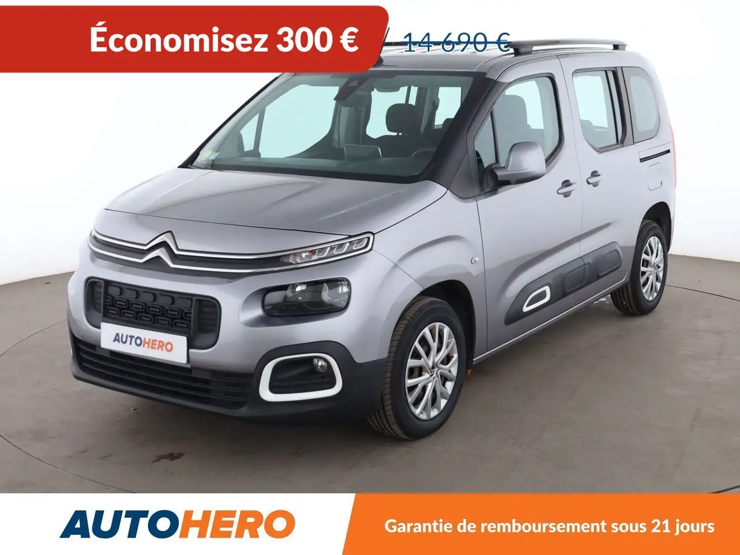 Dangel Berlingo Multispace Taille M 1.5 Blue-HDi Feel Grau - 1