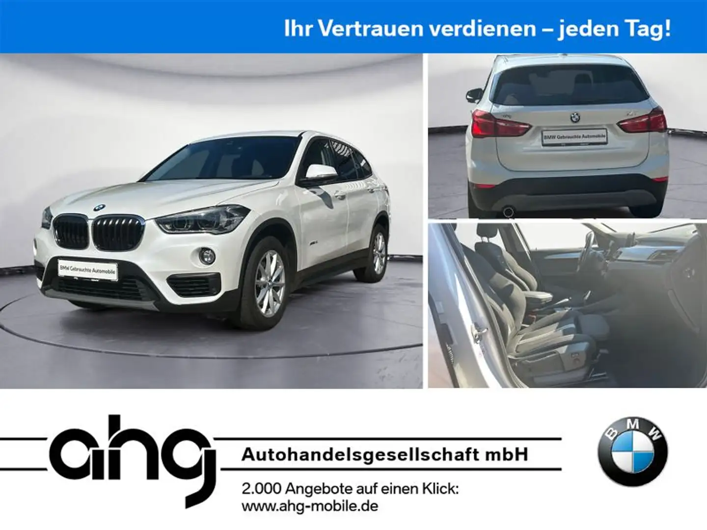 BMW X1 sDrive18i Wit - 1