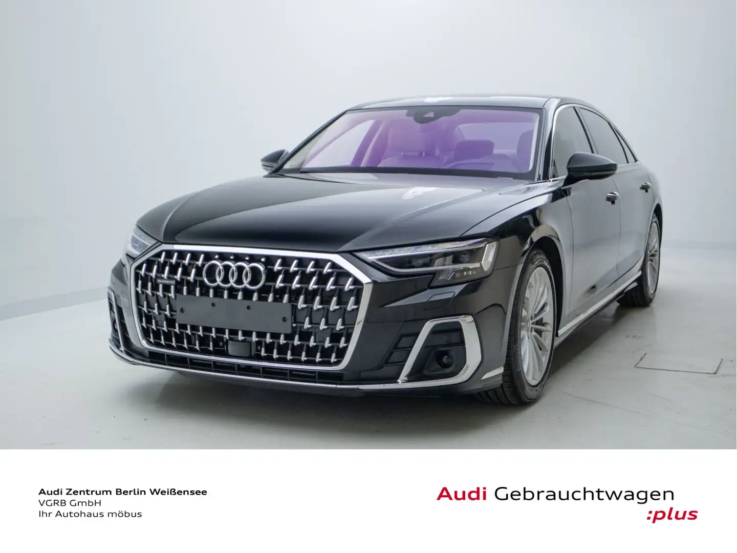 Audi A8 Lang 50 TDI TIPT*QUA*MATRIX*HUD*PANO*STAND*** Schwarz - 2