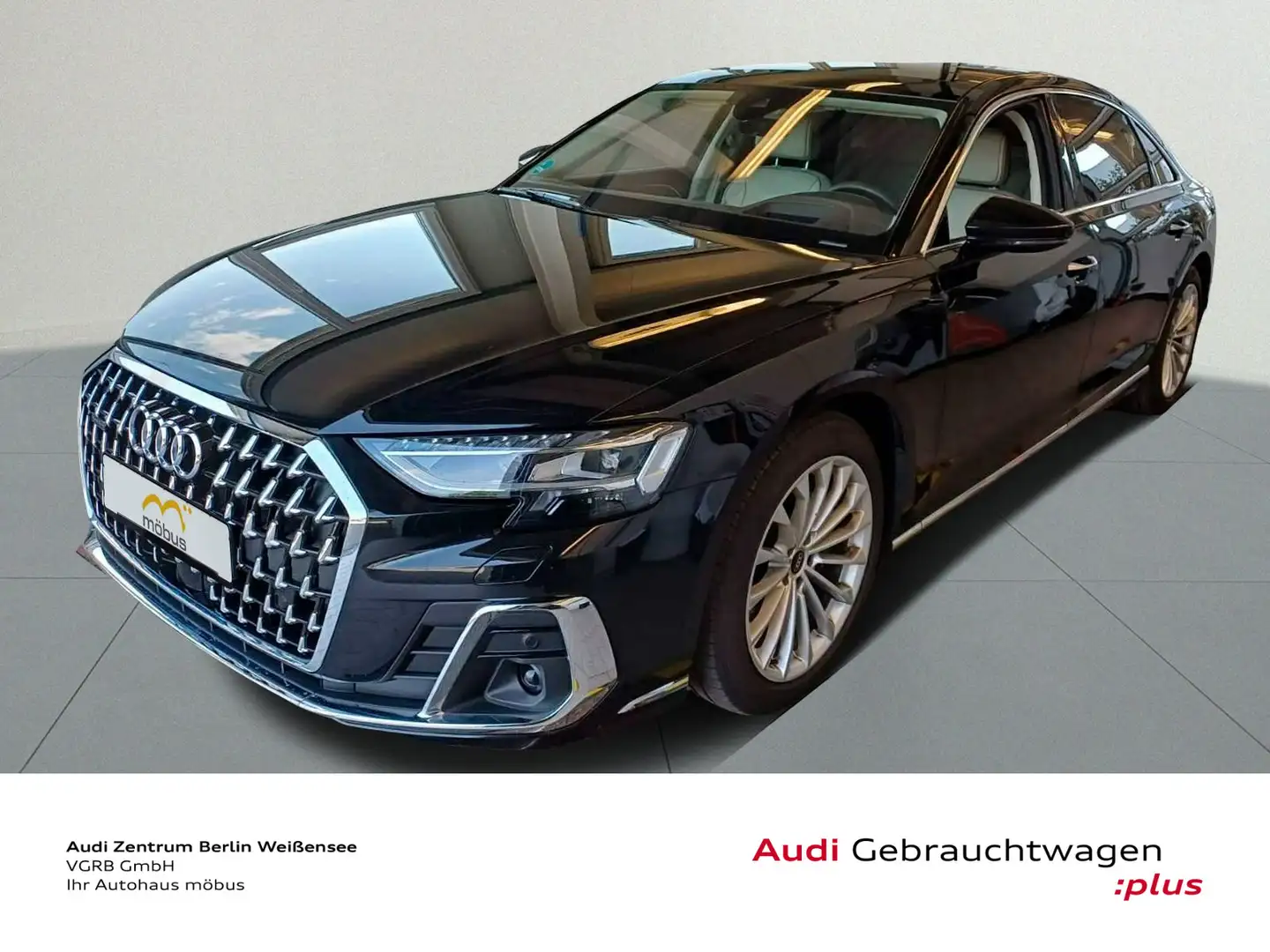 Audi A8 Lang 50 TDI TIPT*QUA*MATRIX*HUD*PANO*STAND*** Schwarz - 2