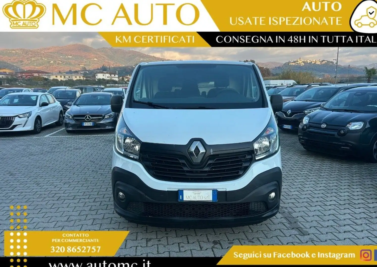 Renault Trafic T29 1.6 dCi 120CV S&S PL-TN Furgone Bianco - 2