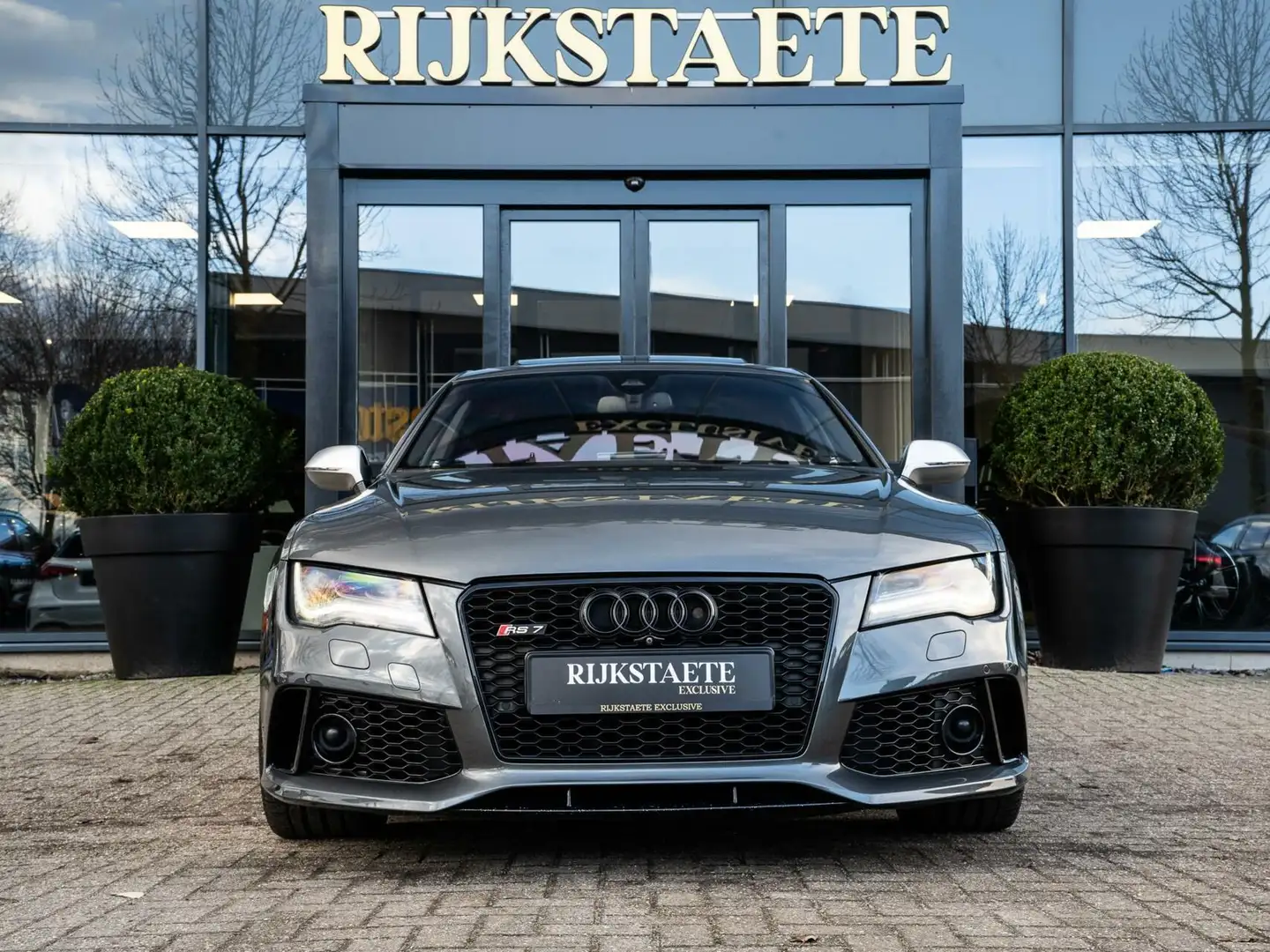 Audi RS7 4.0 TFSI Quattro|PANO|HEAD-UP|B&O TWEAKERS|MILLTEK Szürke - 2