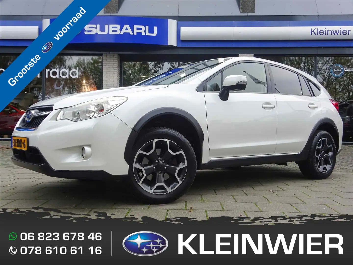 Subaru XV 1.6i 114pk AWD Luxury | Trekhaak | 1.500 KG trekge Wit - 1
