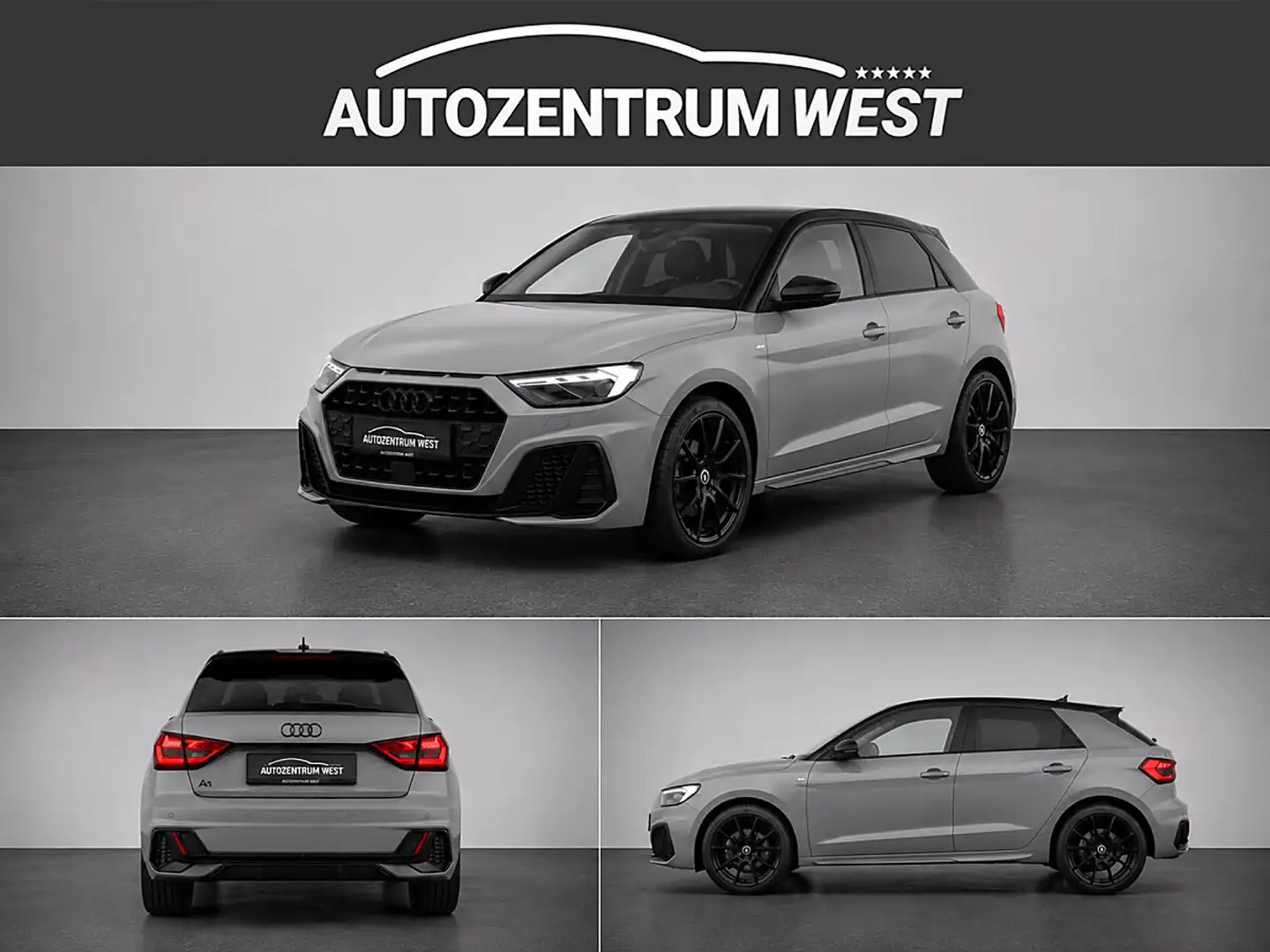 Audi A1 30 Sportback 1,0 TFSI S line ...NAVI/LED/ACC Grau - 1