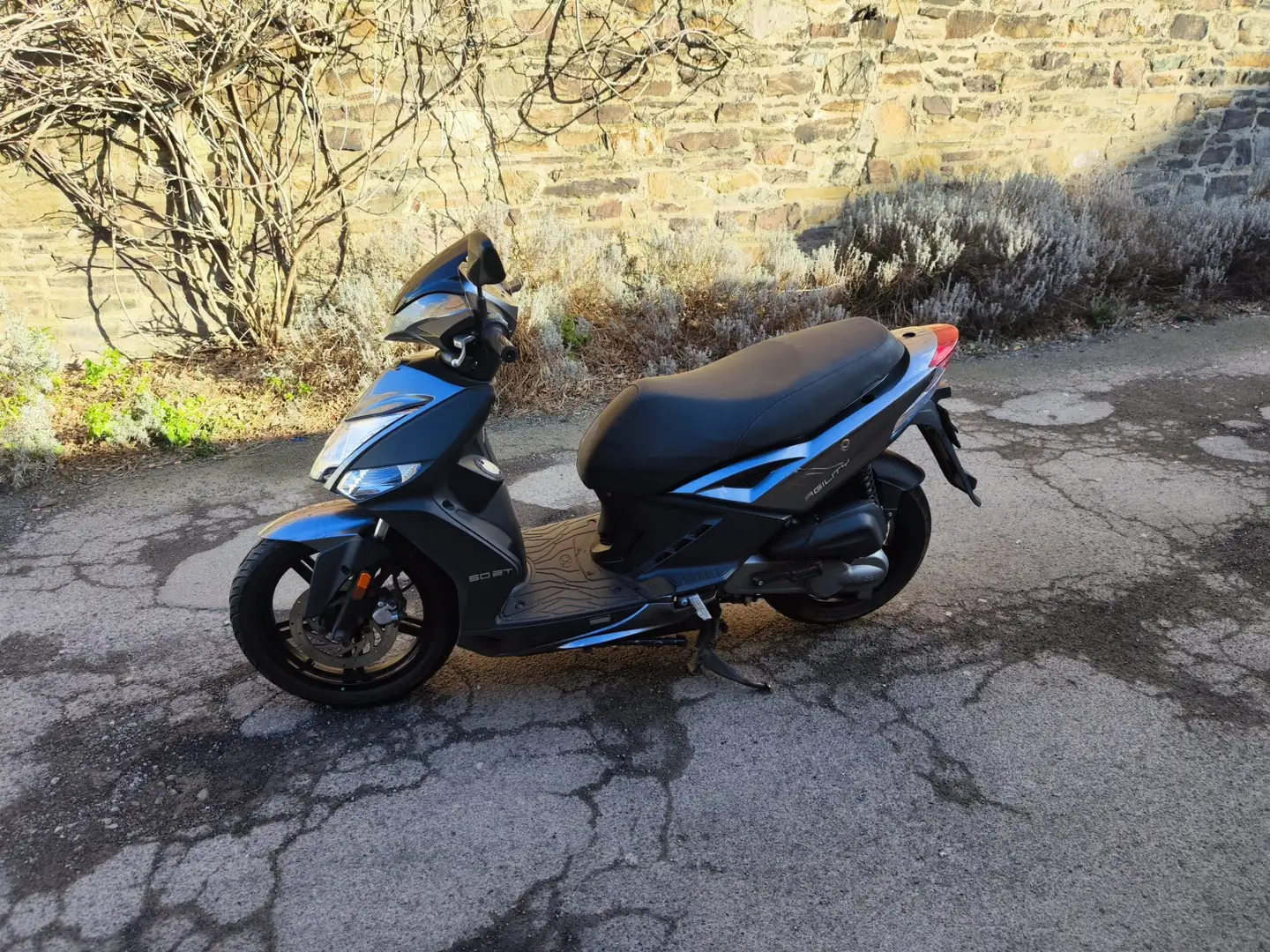 Kymco Agility 50 Zilver - 1