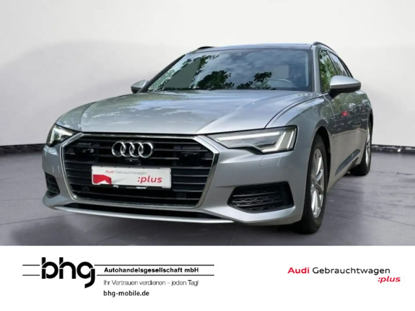 Audi A6 45 TDI quattro Matrix/AHK/Pano/Kamera/A Plateado - 1