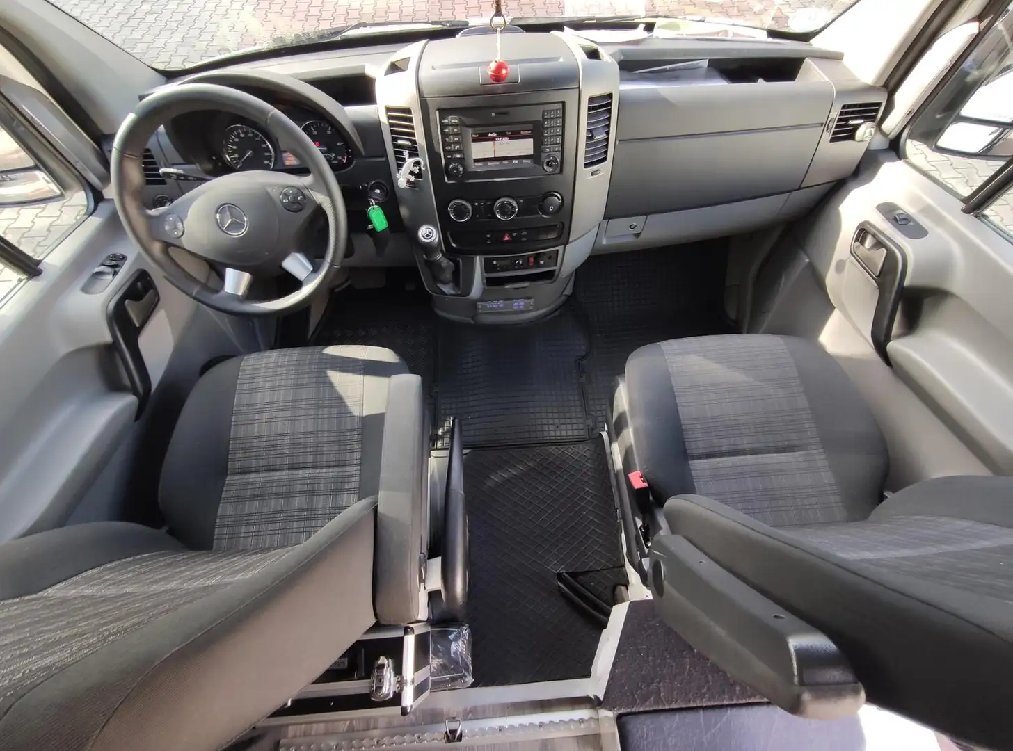 Mercedes-Benz Sprinter 316 CDI W906+Automa.+163Ps+Camper+Klima Bianco - 2