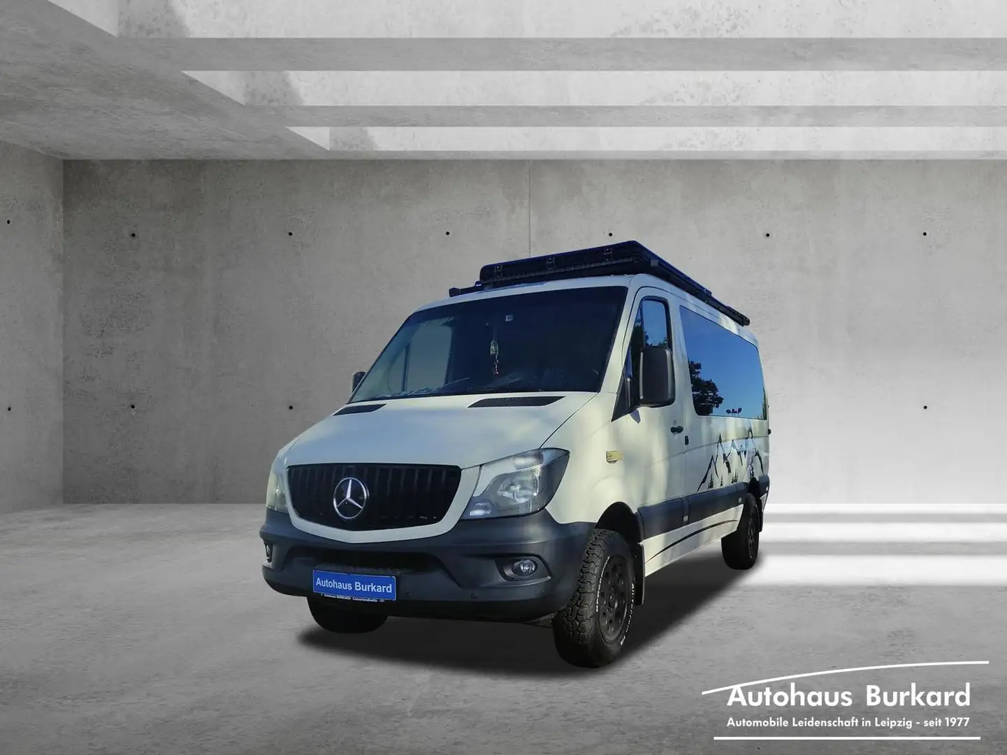 Mercedes-Benz Sprinter 316 CDI W906+Automa.+163Ps+Camper+Klima Blanc - 1