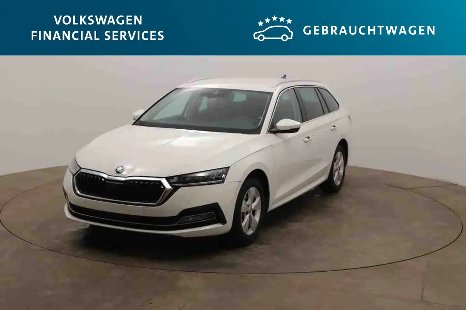 Skoda Octavia Combi Style 2.0 TDI DSG AHK*PDC*Tempo*SH Biały - 1