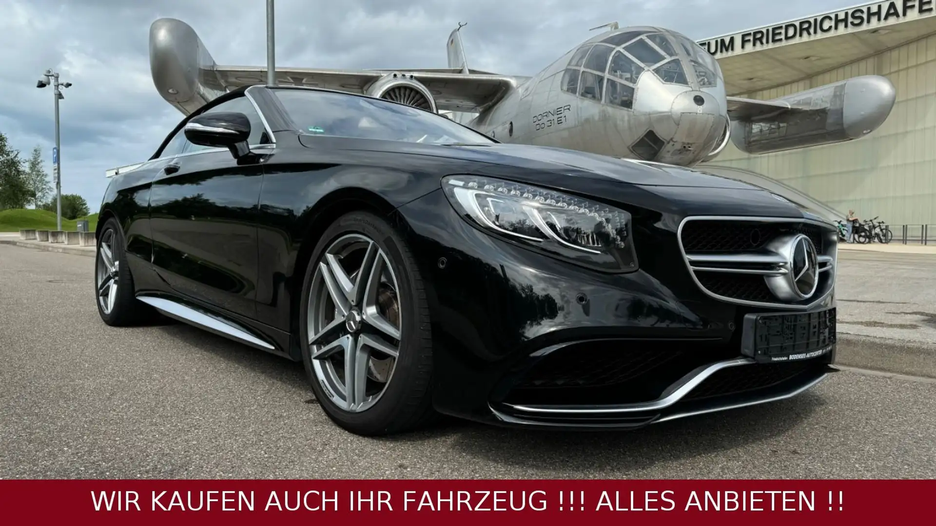 Mercedes-Benz S 63 AMG S -Klasse Cabriolet S 63 AMG 4Matic Schwarz - 2