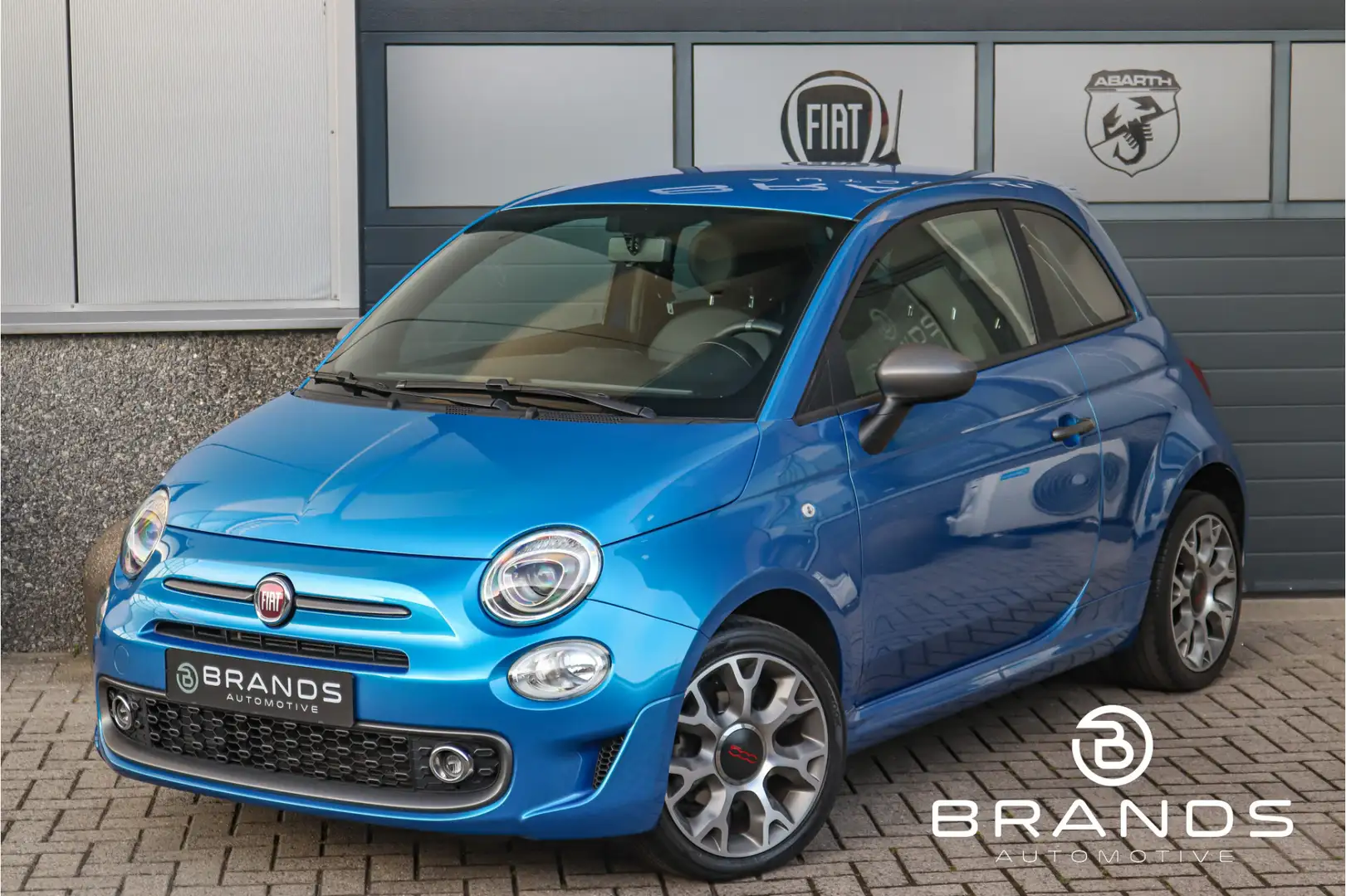 Fiat 500 500S 1.2 Navi Carplay Clima Cruise Leder Garantie Bleu - 1