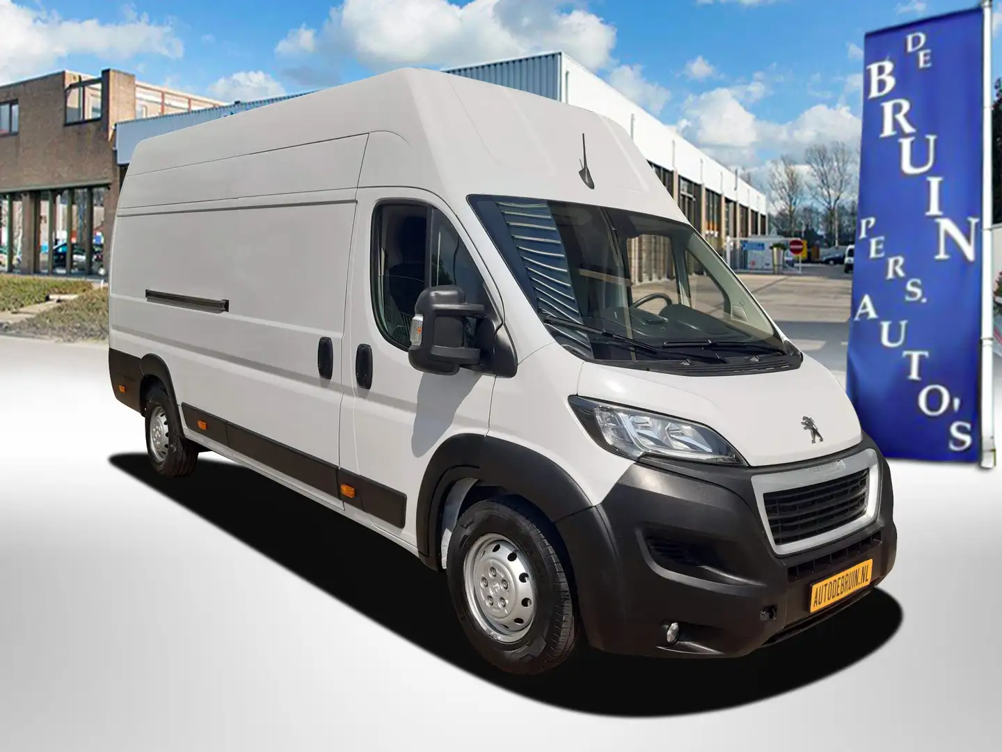 Peugeot Boxer 2.2 BlueHDI 140Pk L4H3 Extra hoogdak Airco Navi PD Wit - 1